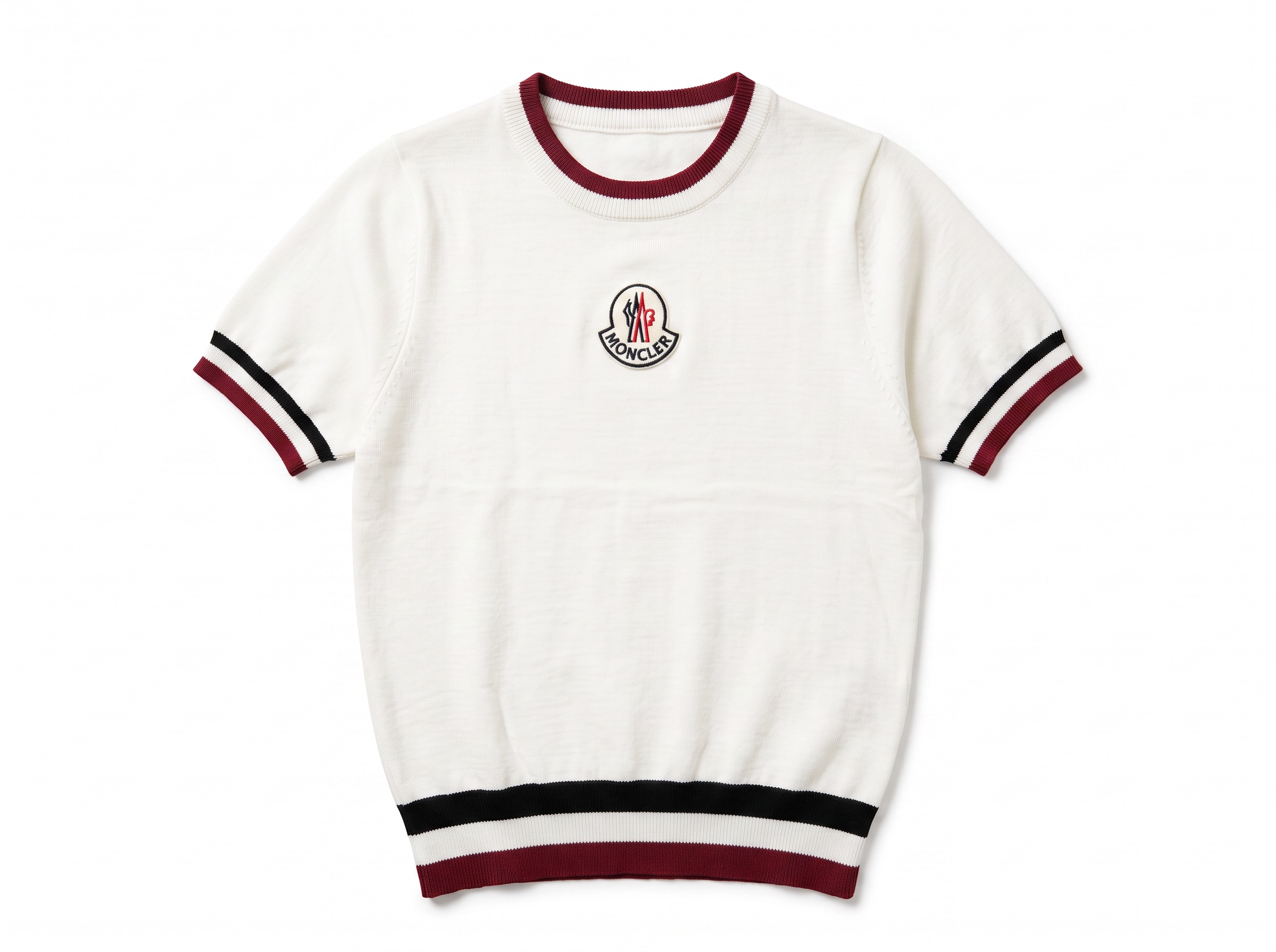 🤍 Moncler Knit Top | White | One Size