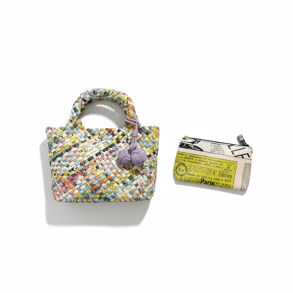 Bottega Veneta Multicolor Woven Tote 🌈👜 | Artistic Luxury Bag