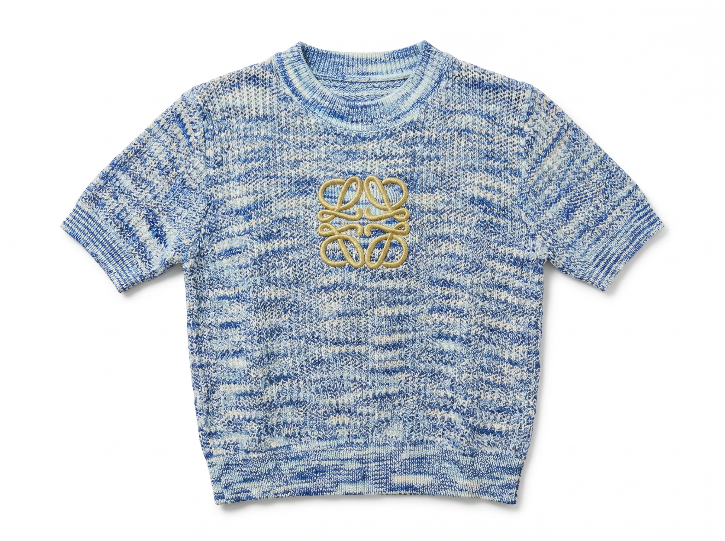 💙 Loewe Anagram Melange Knit Top
