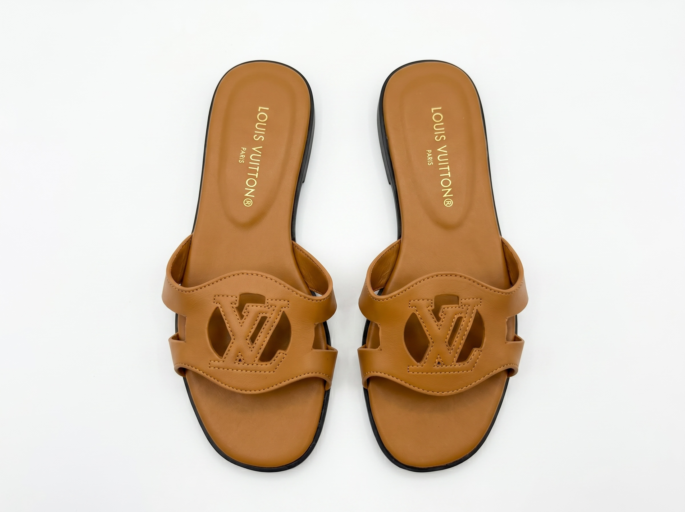 Louis Vuitton LV Oran Inspired Flat Sandals 🤎✨