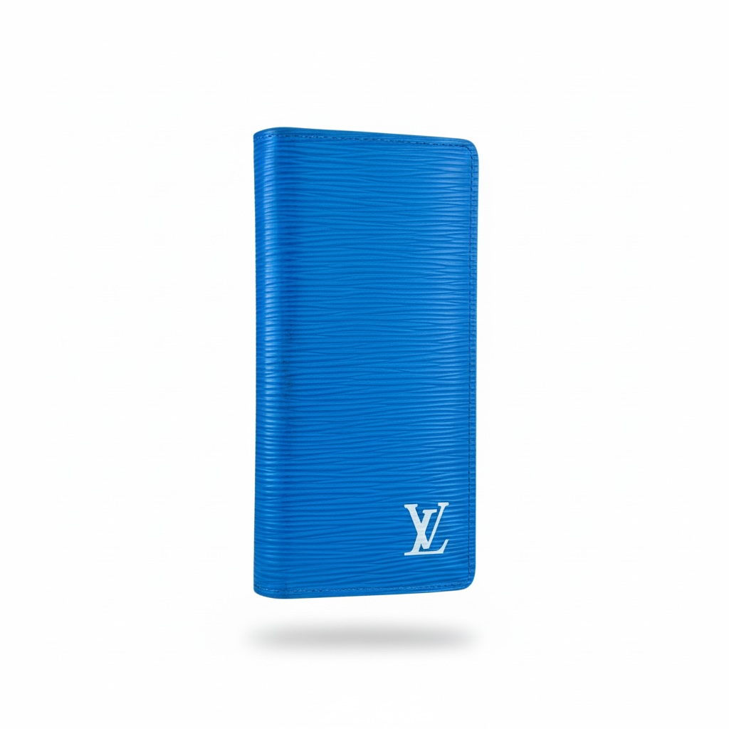 Louis Vuitton Epi Leather Long Wallet – Blue 💙✨