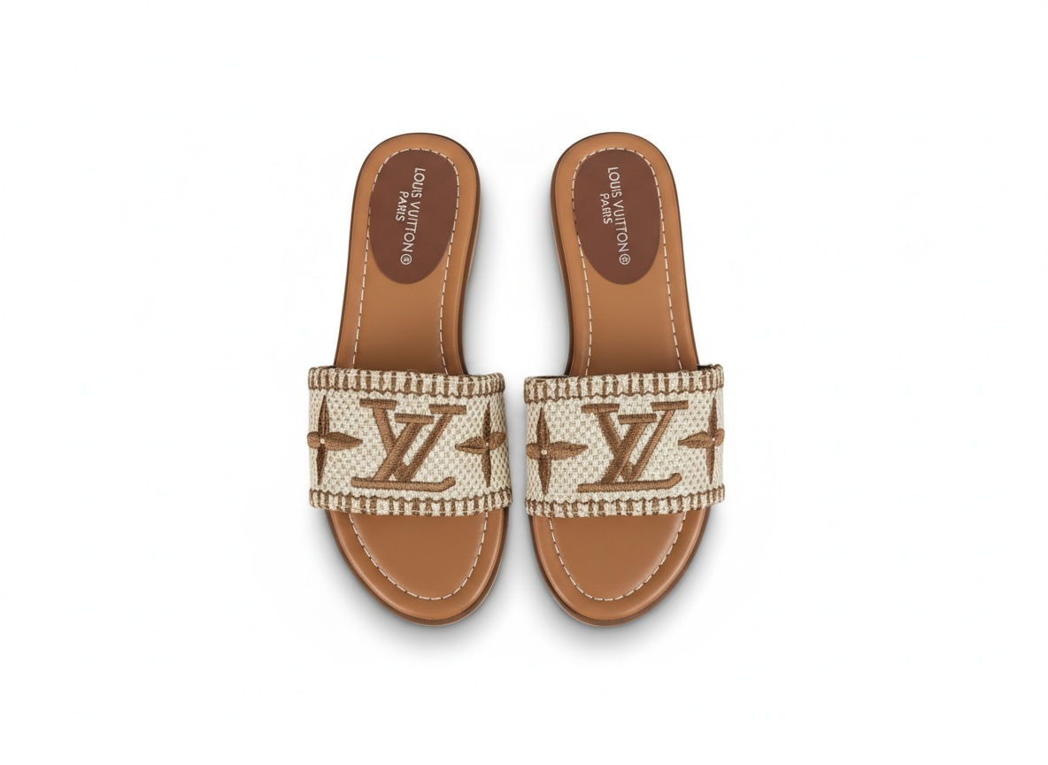 LOUIS VUITTON Monogram Slides 🤎✨ | Effortless Summer Luxury