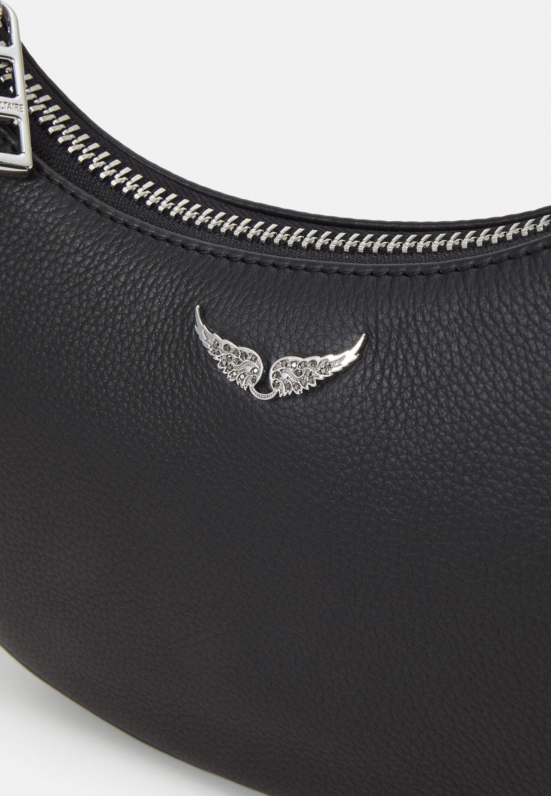 ZADIG & VOLTAIRE Leather Shoulder Bag 🖤✨ | Everyday Icon
