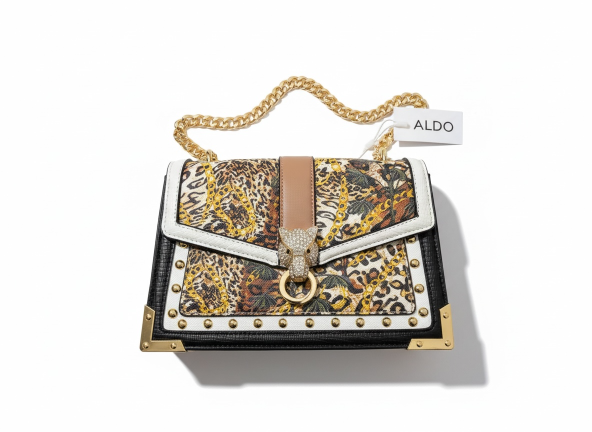 ALDO Leopard Chain Bag 🐆✨ | Statement Luxury Look
