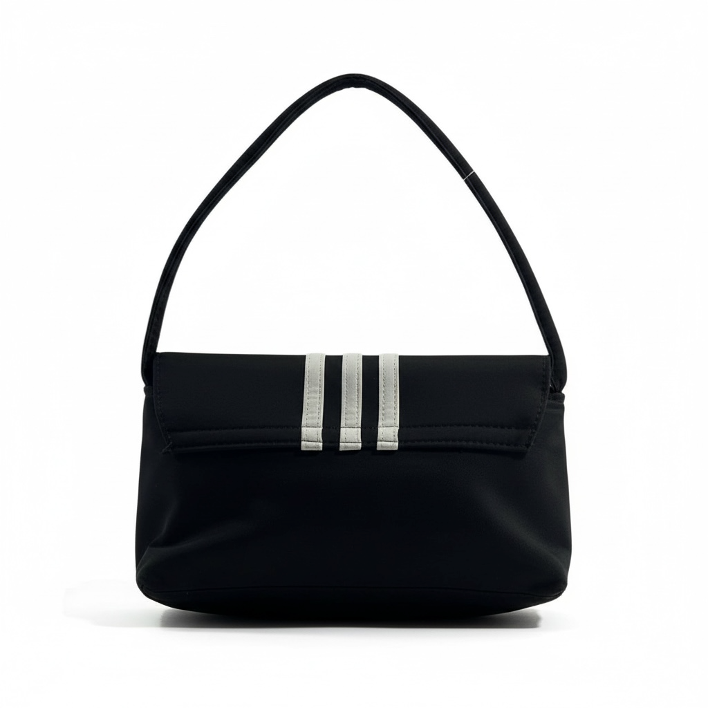 🖤 Adidas Triple-Stripe Shoulder Bag – Iconic Street Chic 🖤