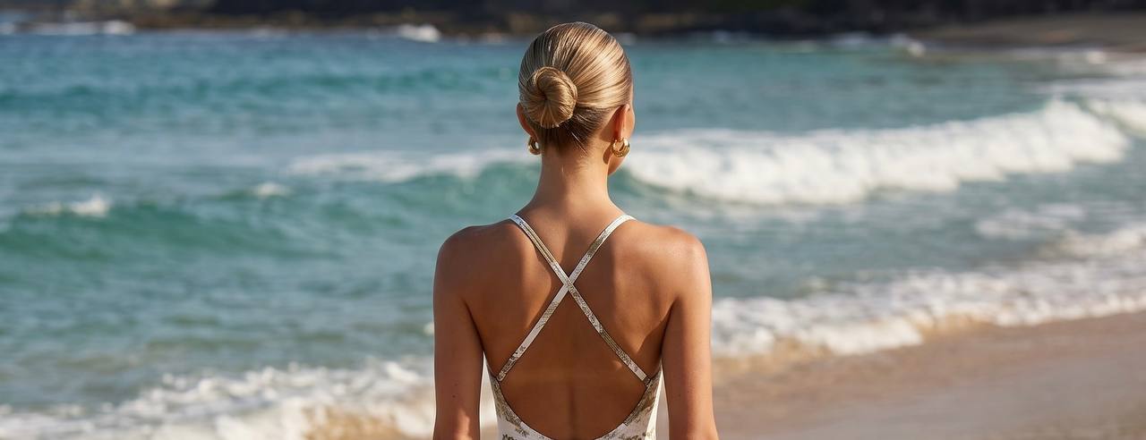 Dior Safari Toile de Jouy One-Piece Swimsuit