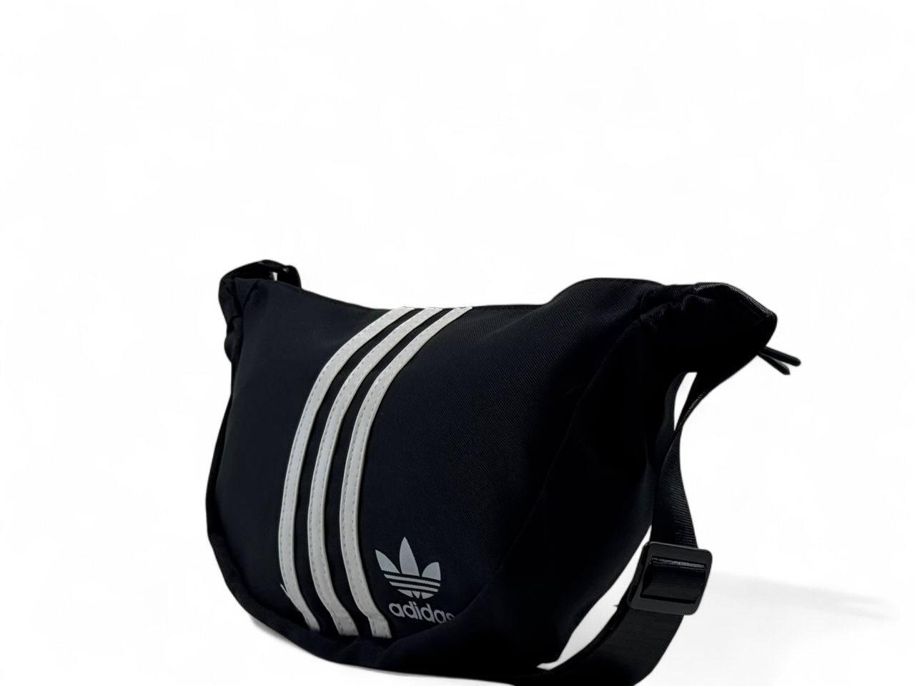 🖤 Adidas Originals Waist & Crossbody Bag – Triple Stripe Edition 🖤