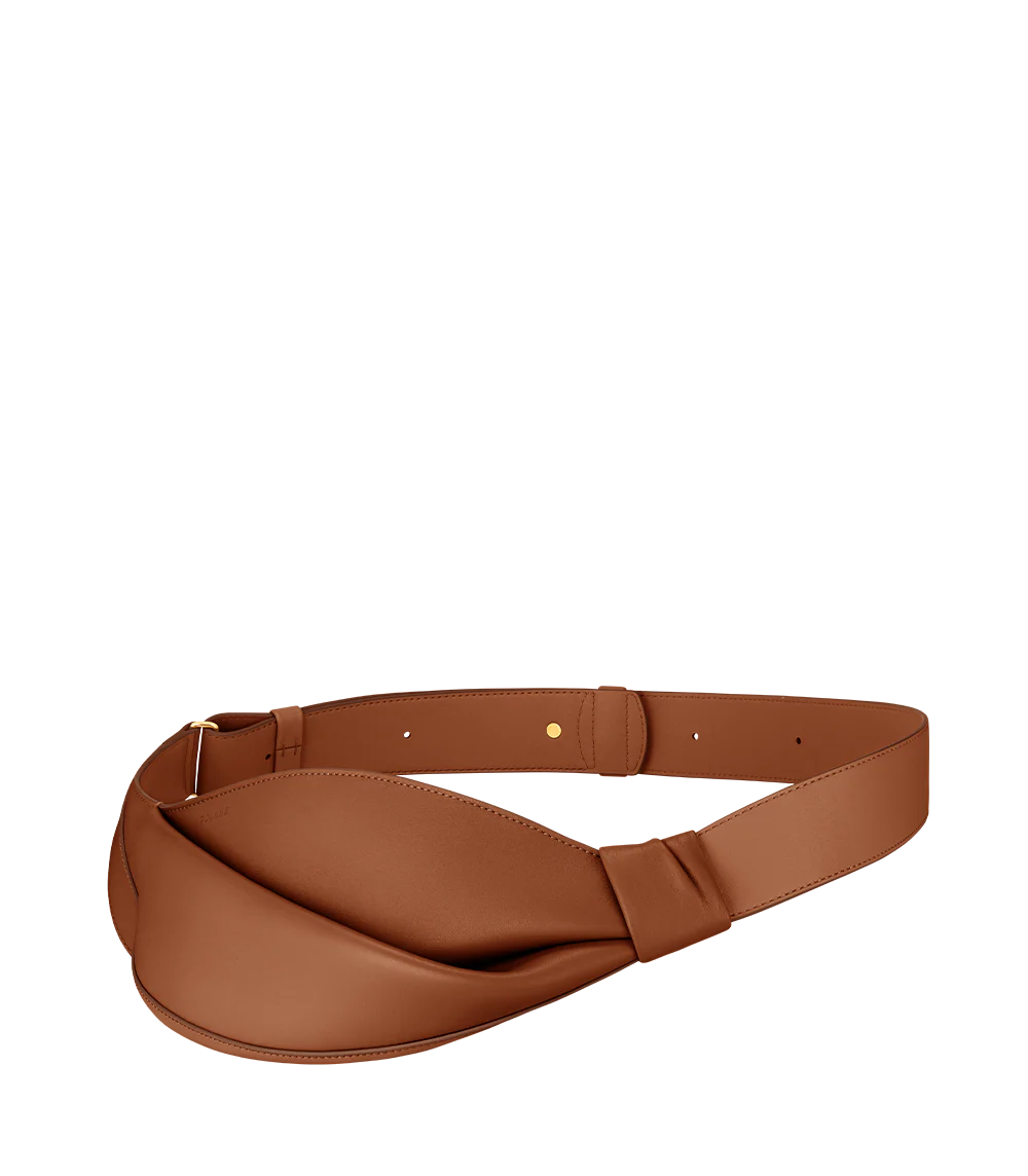 Polène Camel Leather Belt Bag 🤎✨