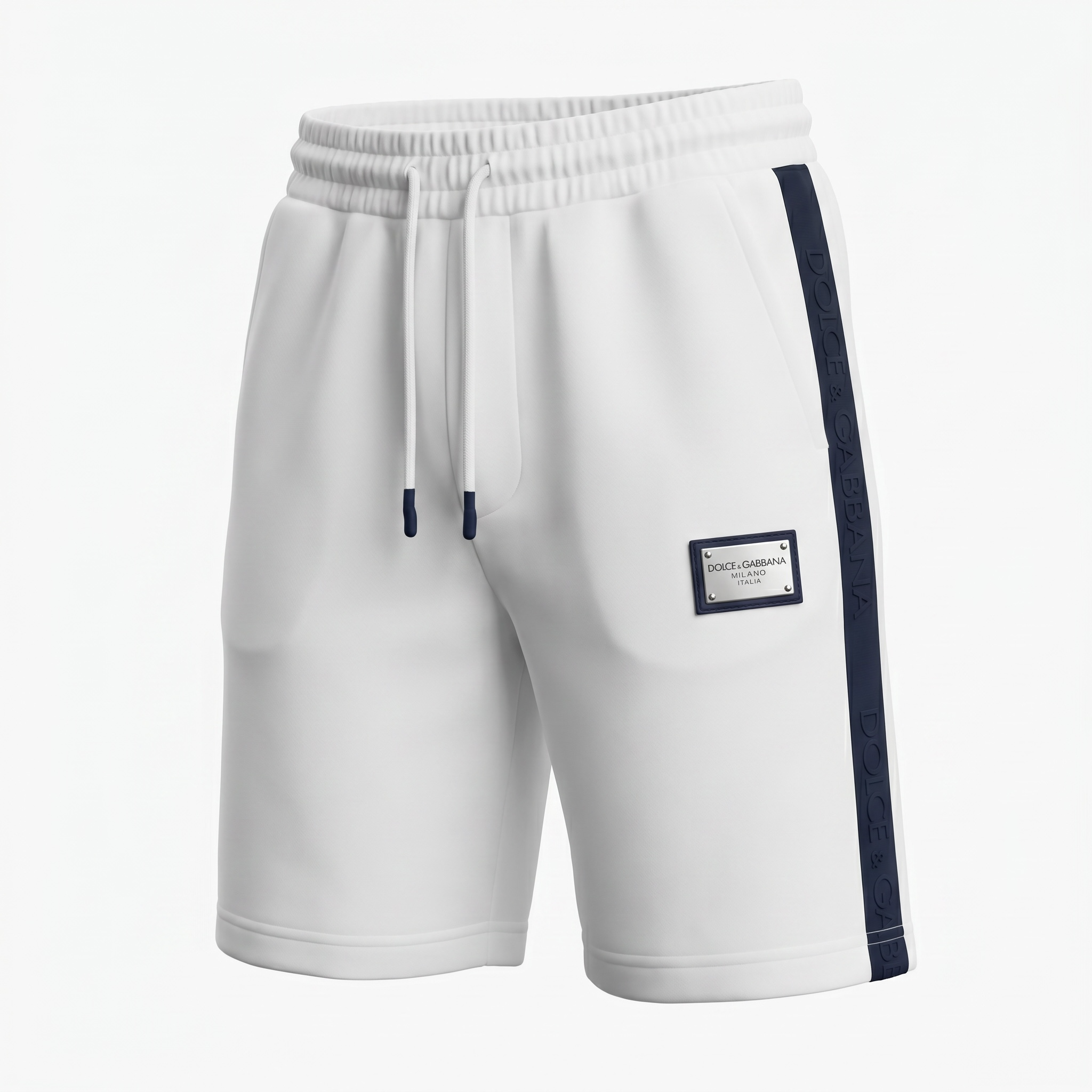 Dolce & Gabbana White Luxury Shorts 🤍✨