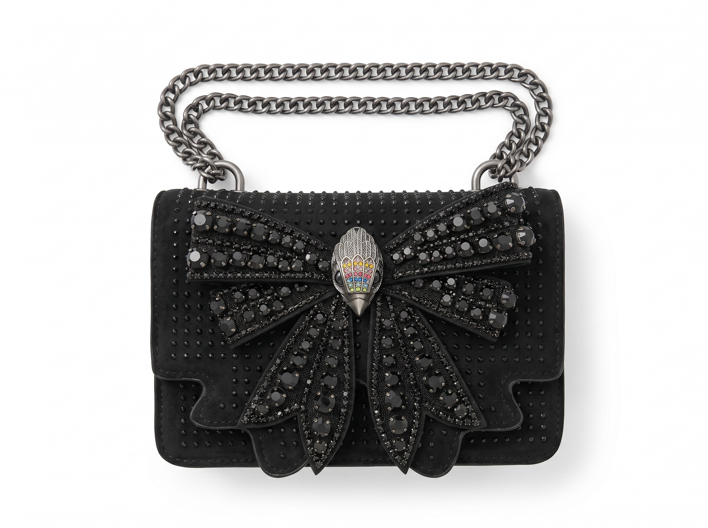 ๐ค Kurt Geiger Crystal Bow Chain Crossbody Bag ๐ค