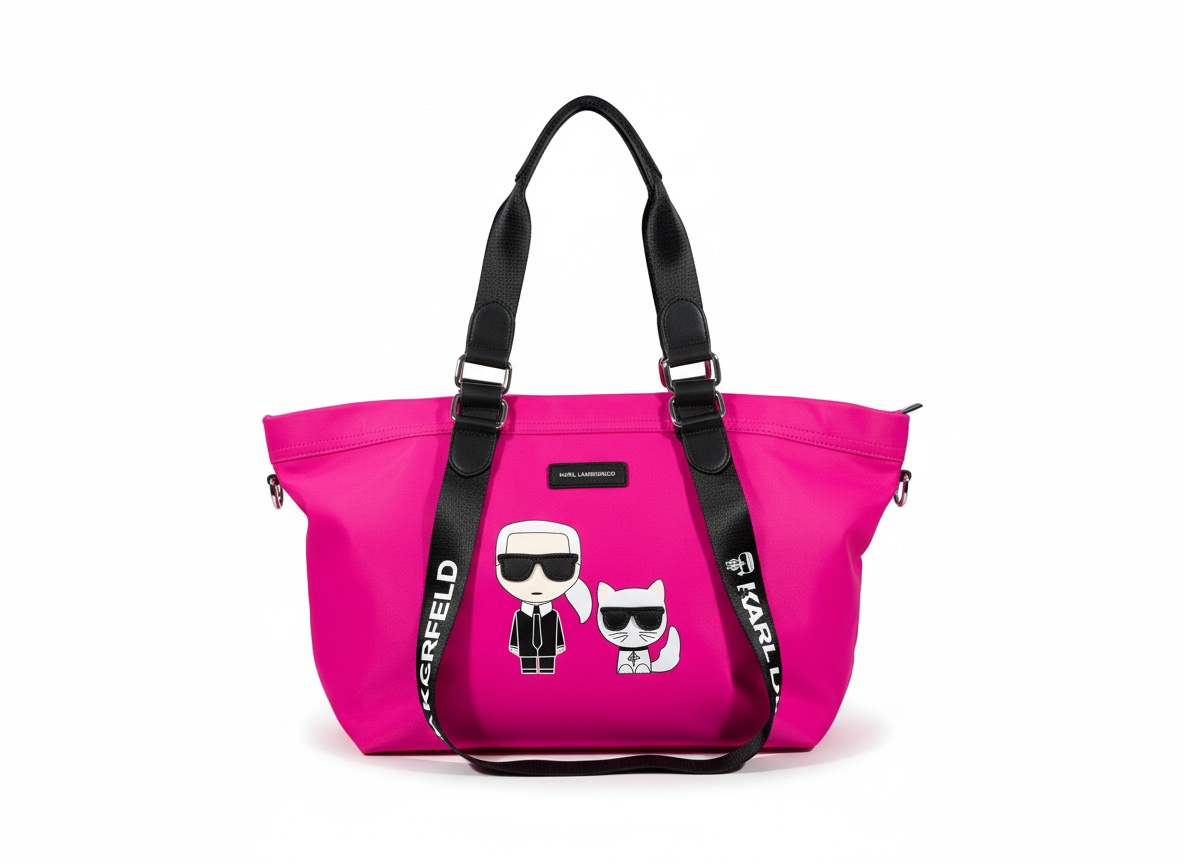 KARL LAGERFELD Icon Tote Bag 💖🕶️ | Karl & Choupette Edition