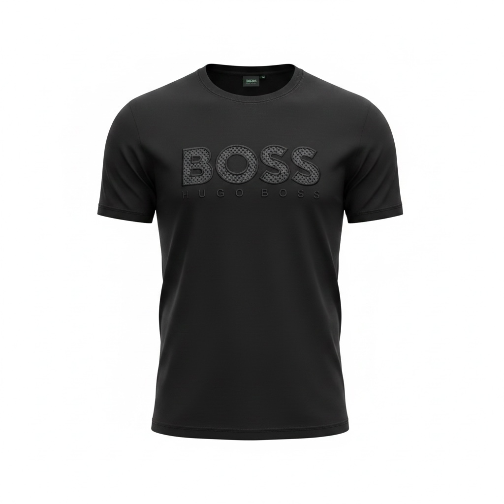 HUGO BOSS Black Logo T-Shirt 🖤🔥 Bold Statement Edition