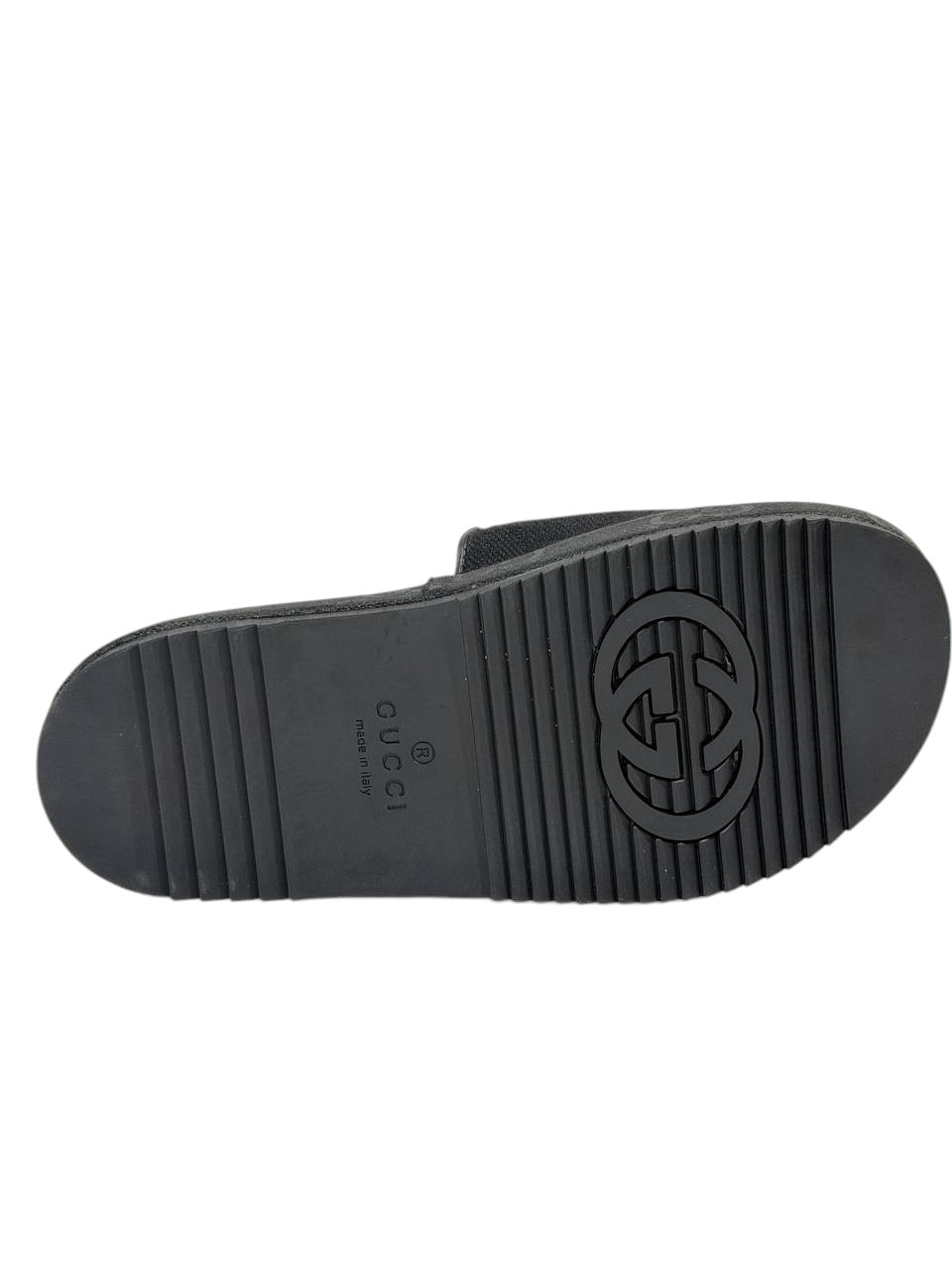 GUCCI Slides – Black Monogram GG Edition 🖤✨
