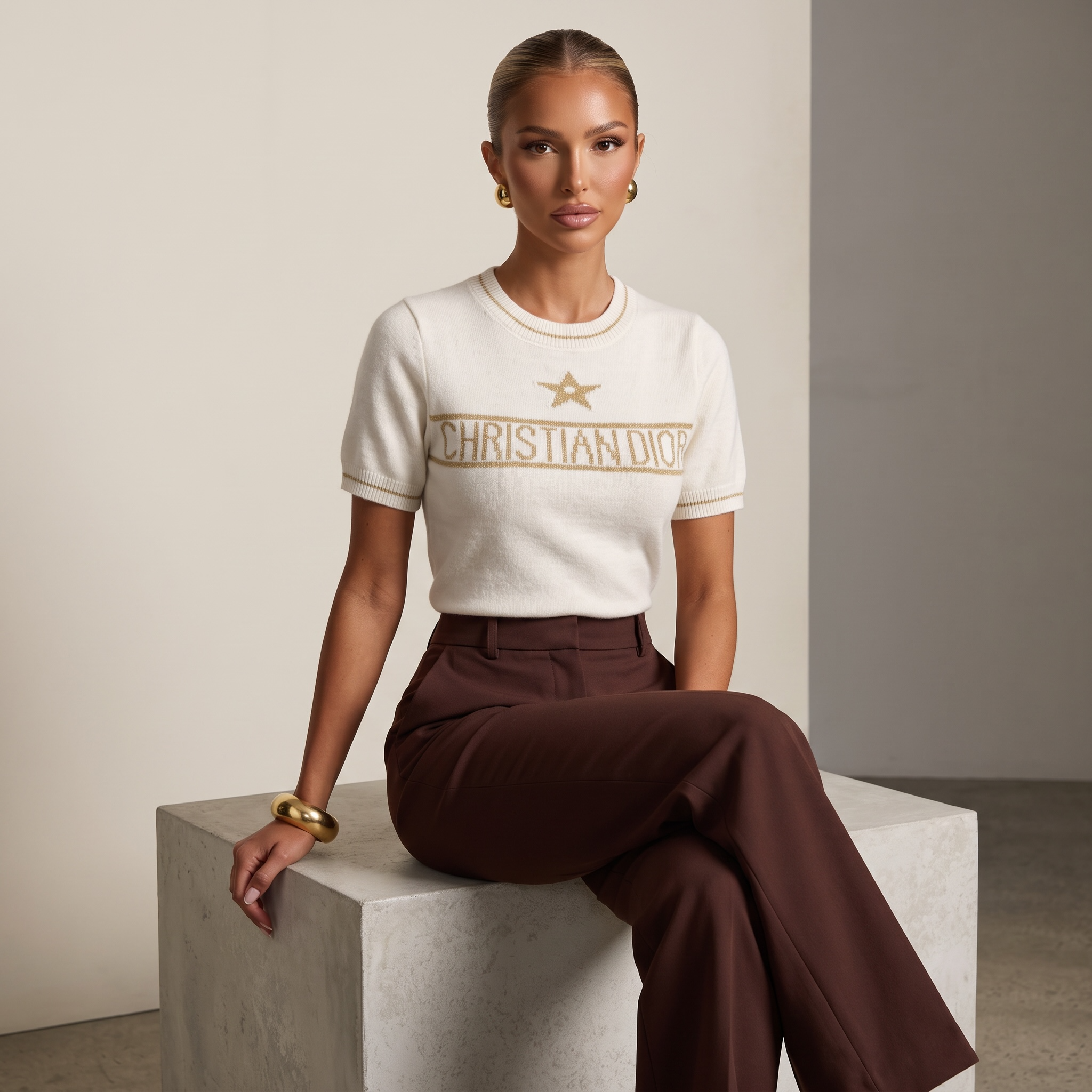🤍 Christian Dior Knit Top | One Size