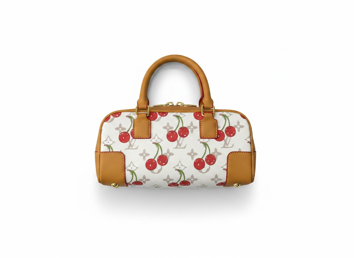🍒 Louis Vuitton Cherry Monogram Speedy Bag – Limited Edition Luxury Handbag