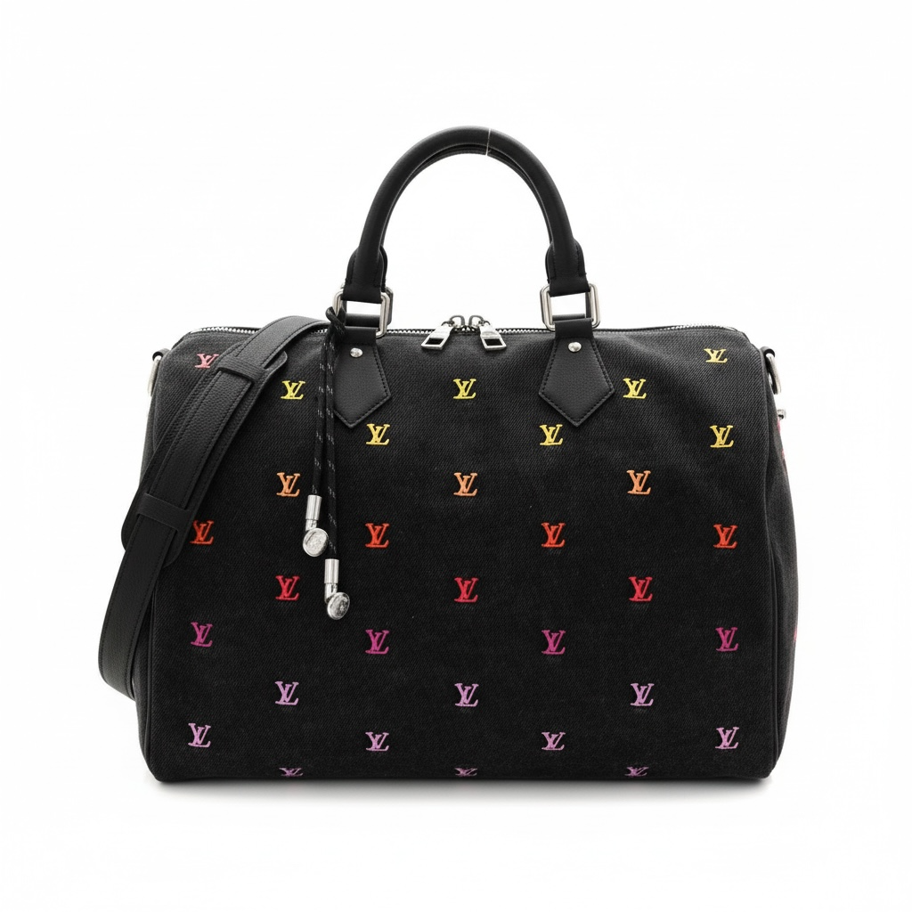 Louis Vuitton Multicolor Monogram Speedy Bag 🖤🌈✨