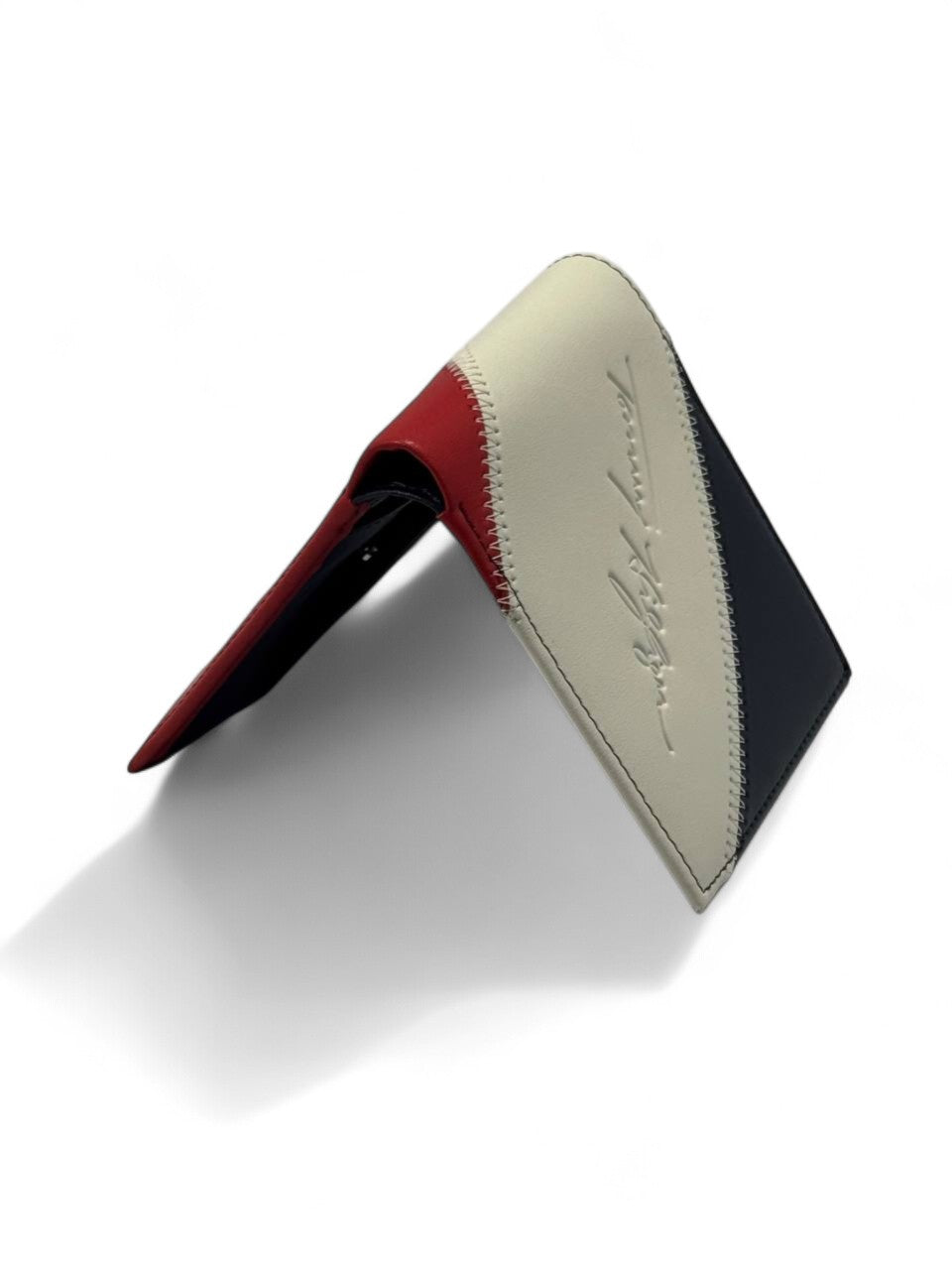 Tommy Hilfiger Signature Curve Stitch Wallet ✒️🇺🇸