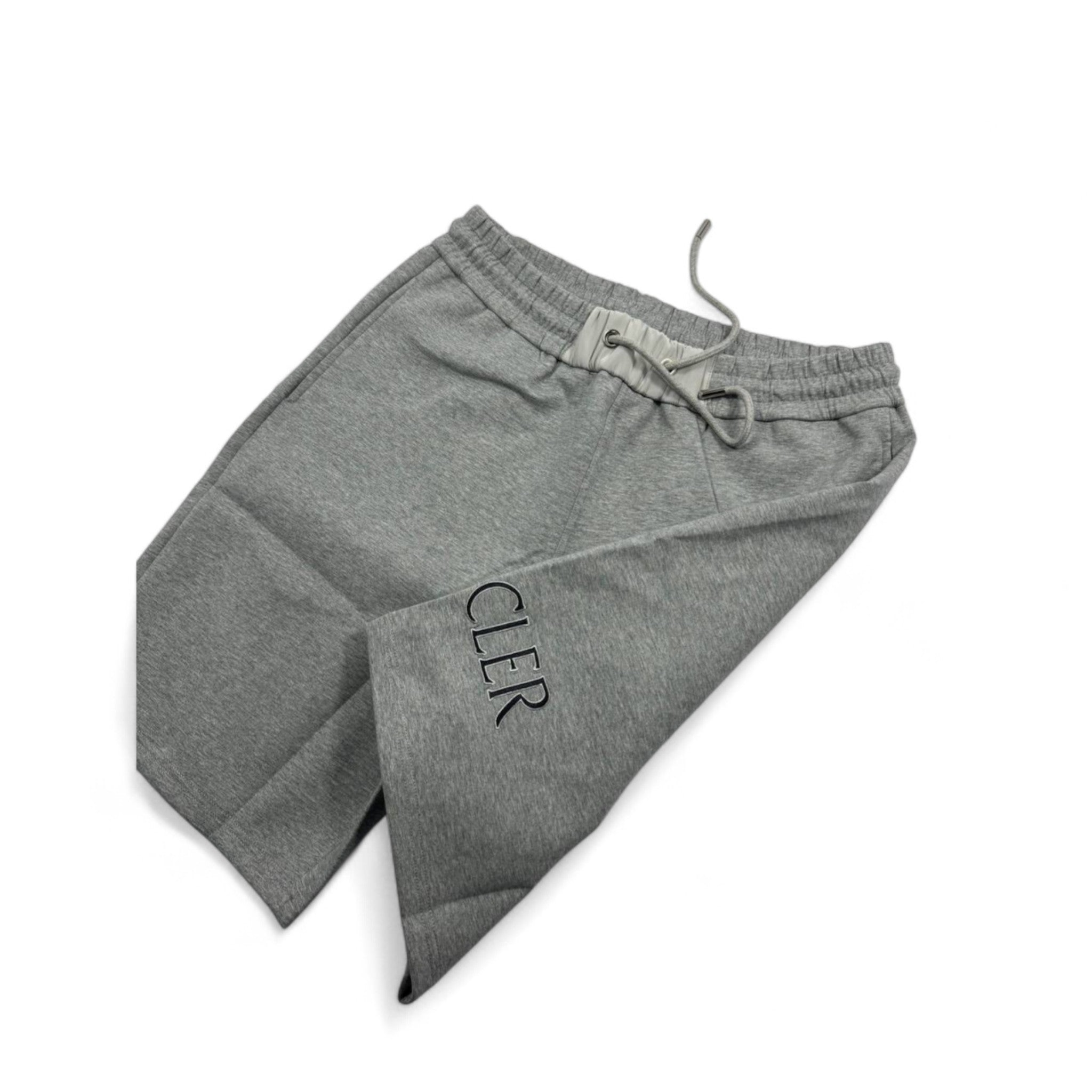 Moncler Essential Logo Shorts – Heather Gray