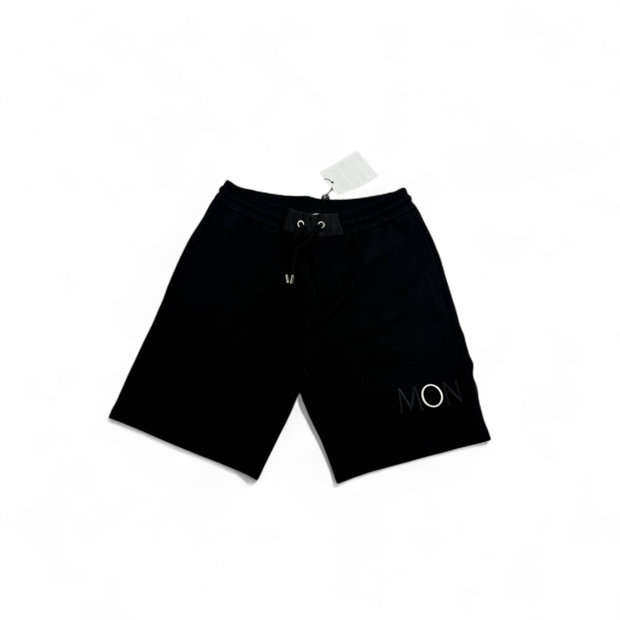 Moncler Essential Logo Shorts – Jet Black