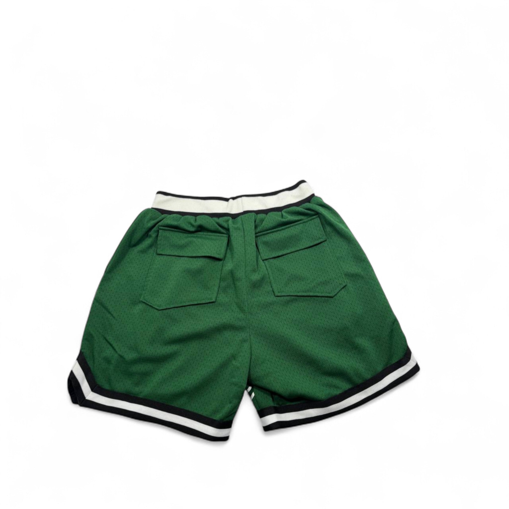 Rhude Green Mesh Basketball Shorts 🟢🏁 Street Luxe Edition