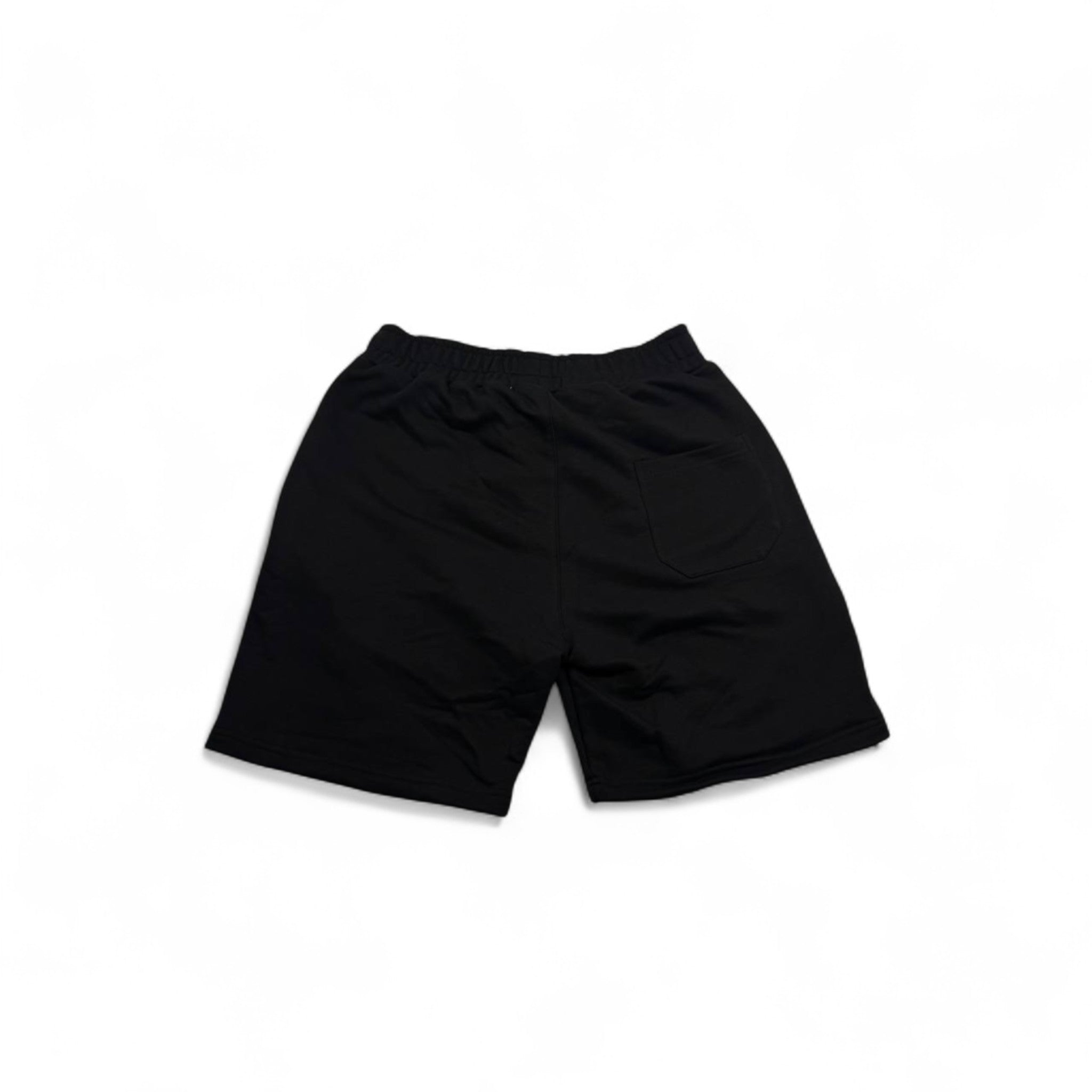 Corteiz CRTZ Logo Shorts – Black & Red Detail