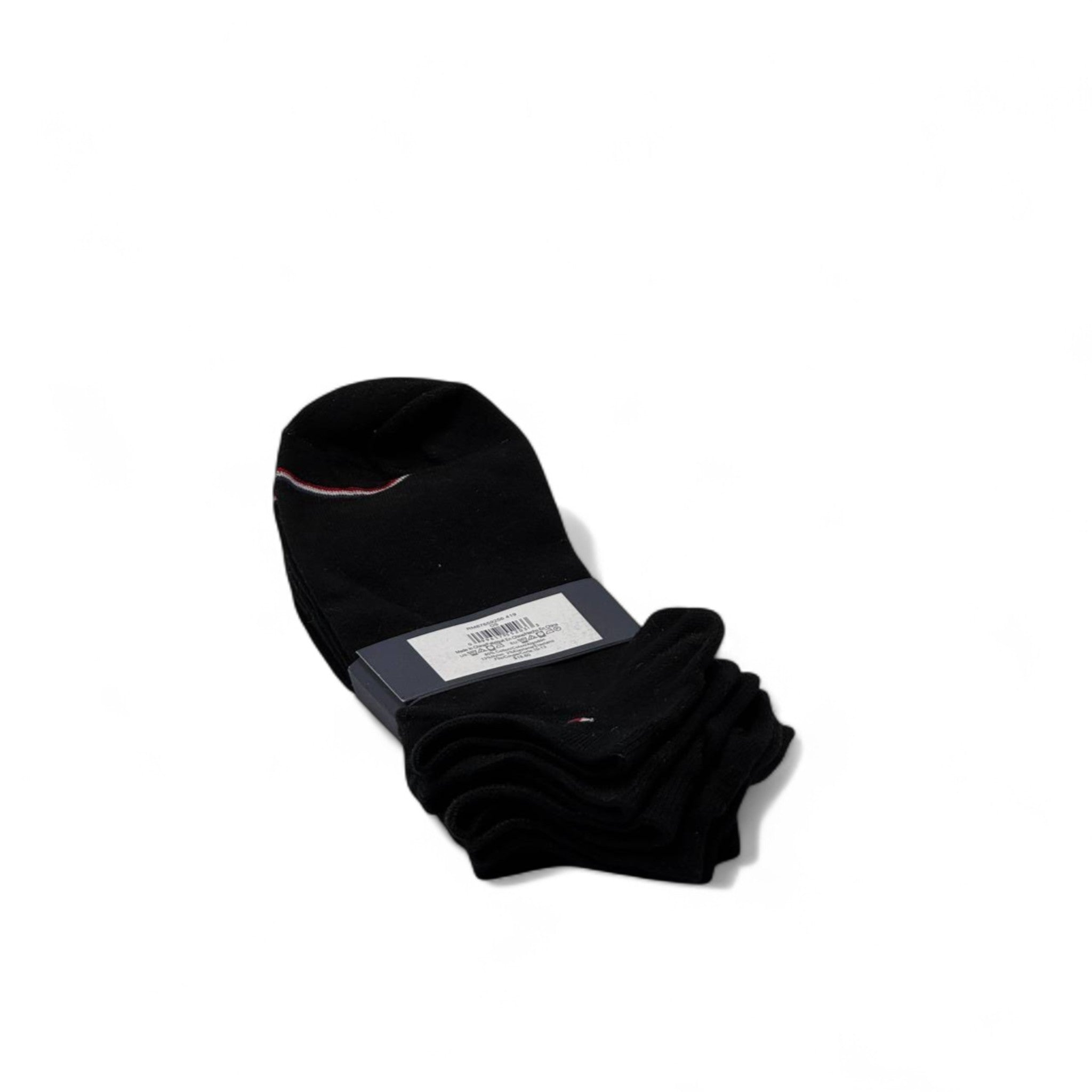 Tommy Hilfiger Ankle Socks – 3-Pack (Classic Black)