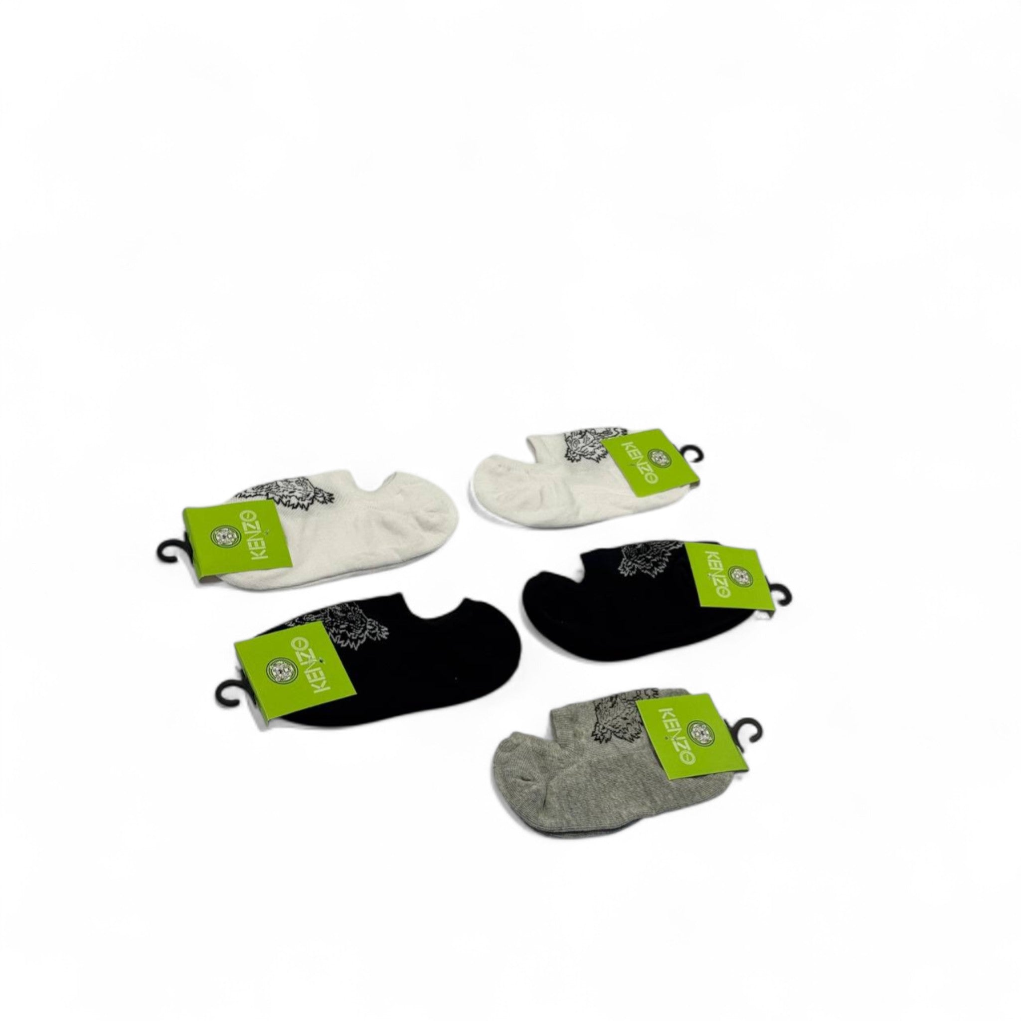 Kenzo-Inspired Ankle Socks 5-Pack ๐ฏ๐ค | Bold Tiger Style in Every Step