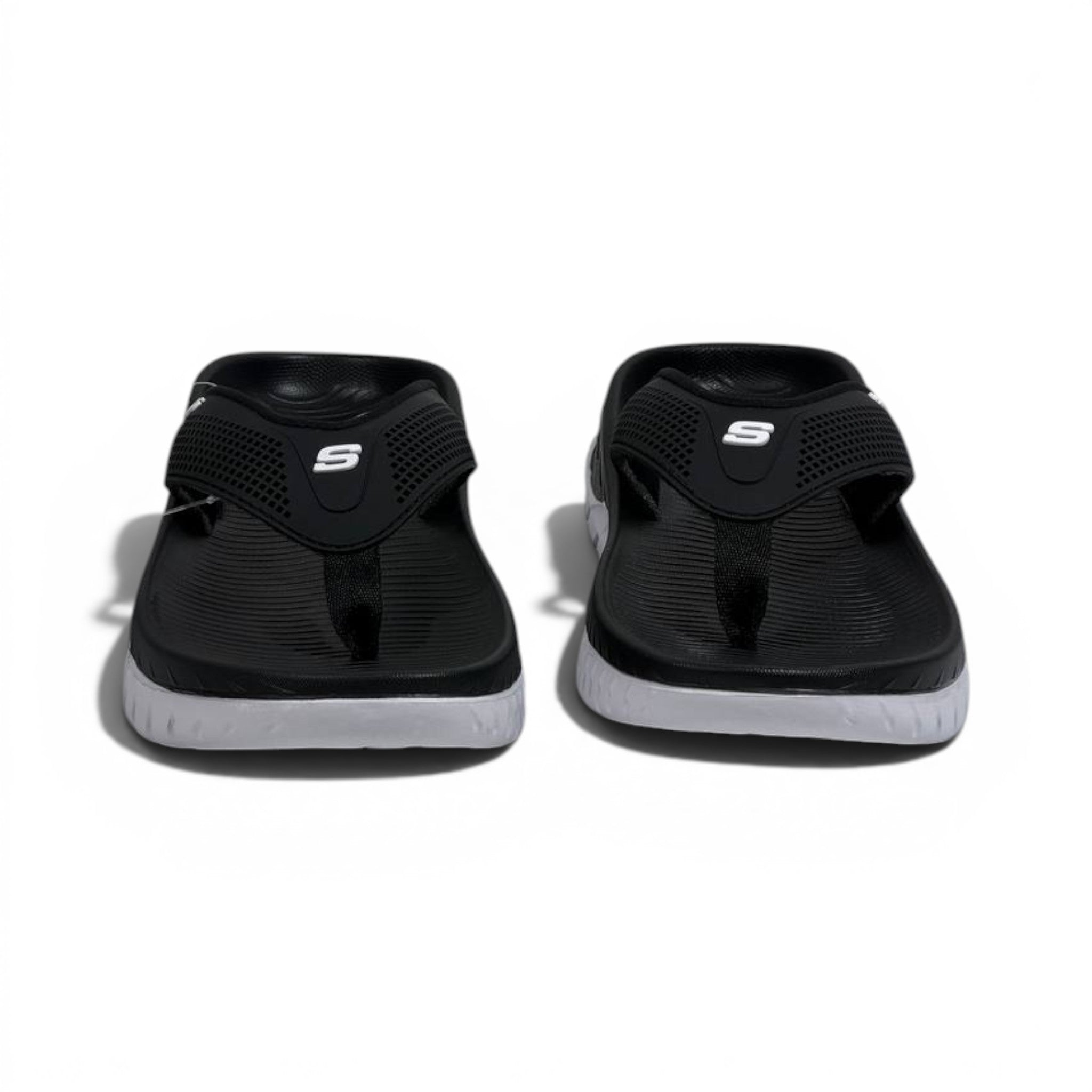 Skechers Ultra Comfort Sport Flip Flops – Lightweight Flexible Summer Slides For Men 🖤👣