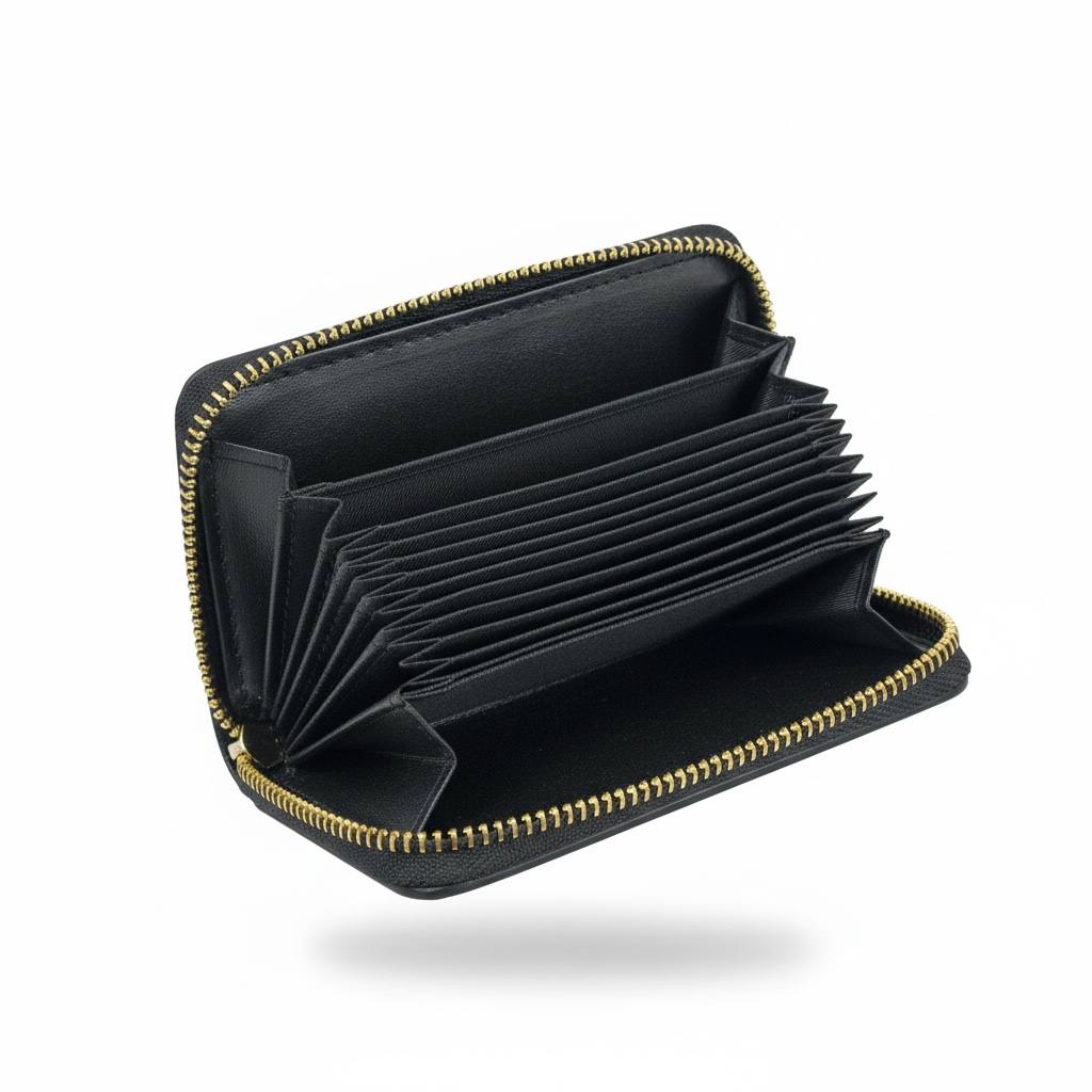 🖤✨ Prada Milano Zip Wallet – Black