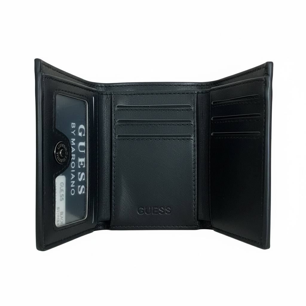 🖤✨ GUESS Leather Wallet – Black