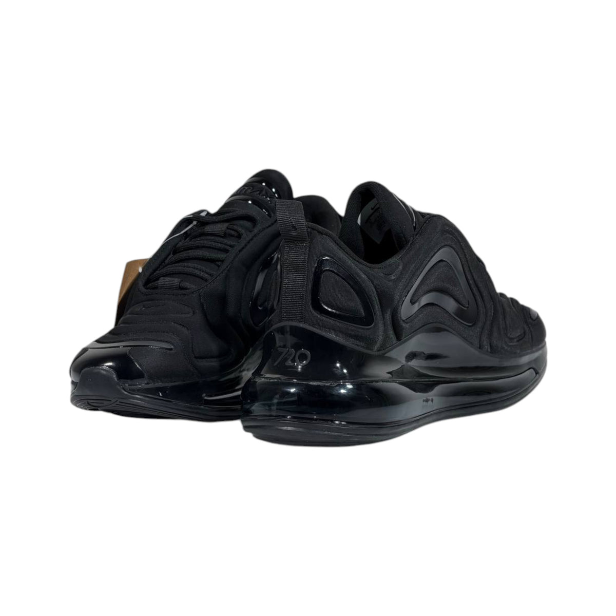 🖤👟 Nike Air Max 720 Triple Black Luxury Lifestyle Sneakers – Full Air Cushion Streetwear Running Shoes 🔥⚡