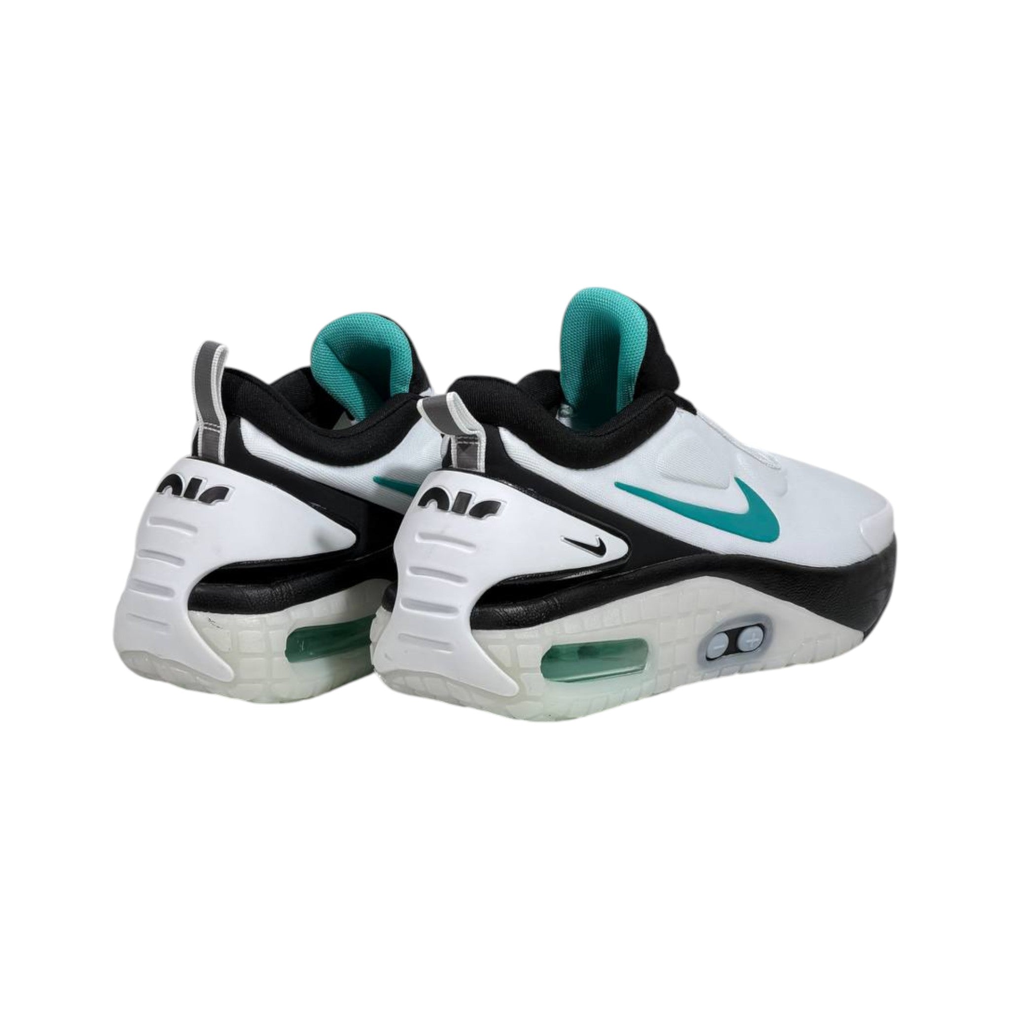 🤍⚡ Nike Air Max 90 SYSTM White Aqua Lifestyle Sneakers – Futuristic Slip-On Streetwear Shoes 👟🔥