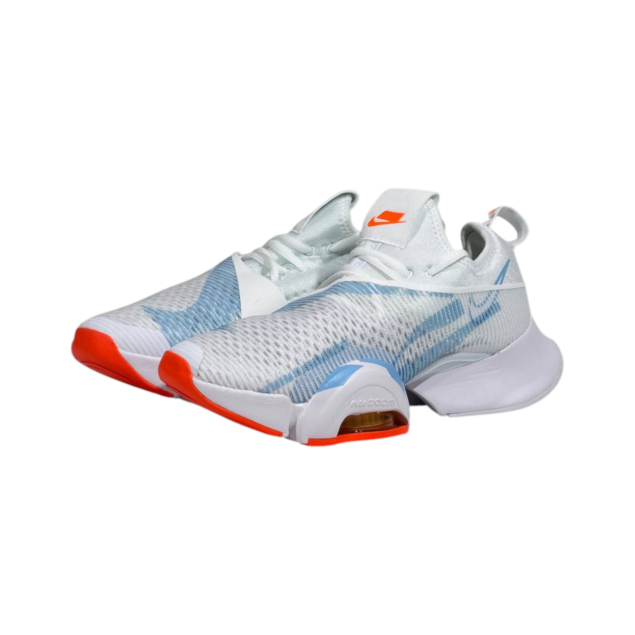 ⚡🤍 Nike Air Zoom SuperRep Training Shoes – White Blue Performance Sneakers 👟🔥