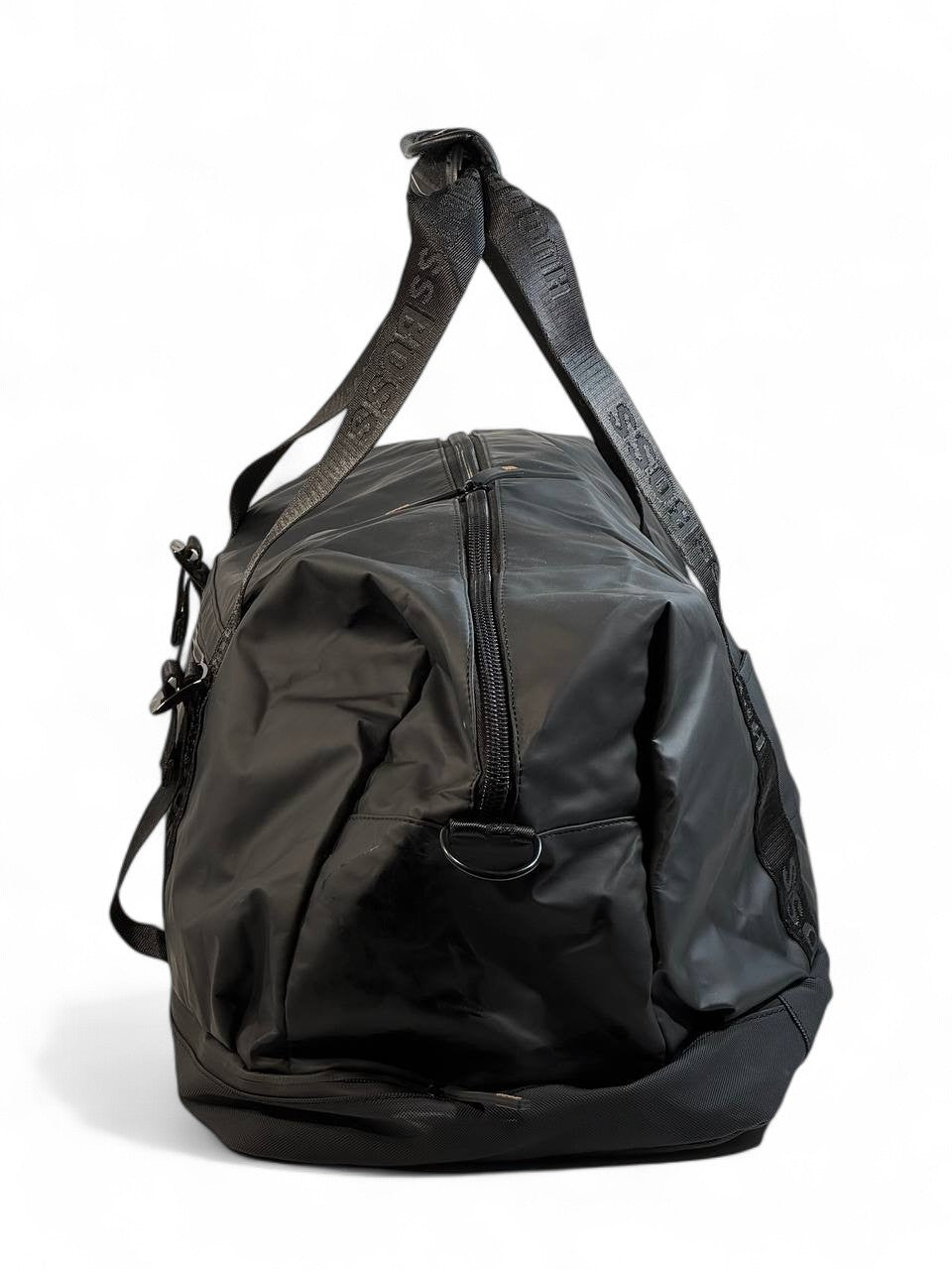 HUGO BOSS Black Duffle Bag 🖤 | Premium Travel & Gym Bag with Bold Modern Design