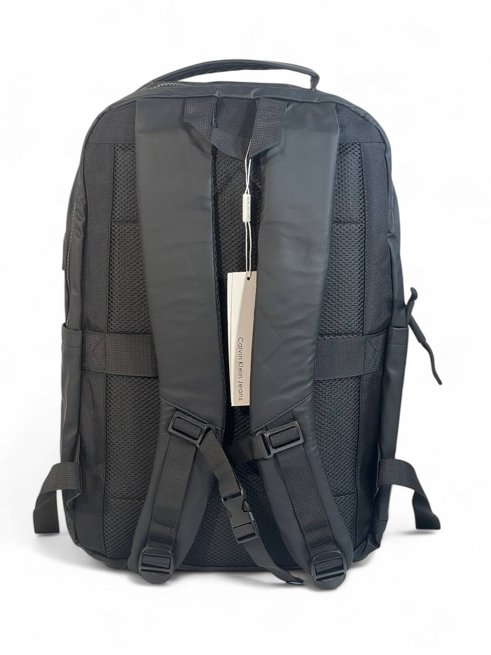Calvin Klein Jeans Black Backpack 🎒 | Minimalist Designer Bag for Work, School & Travel