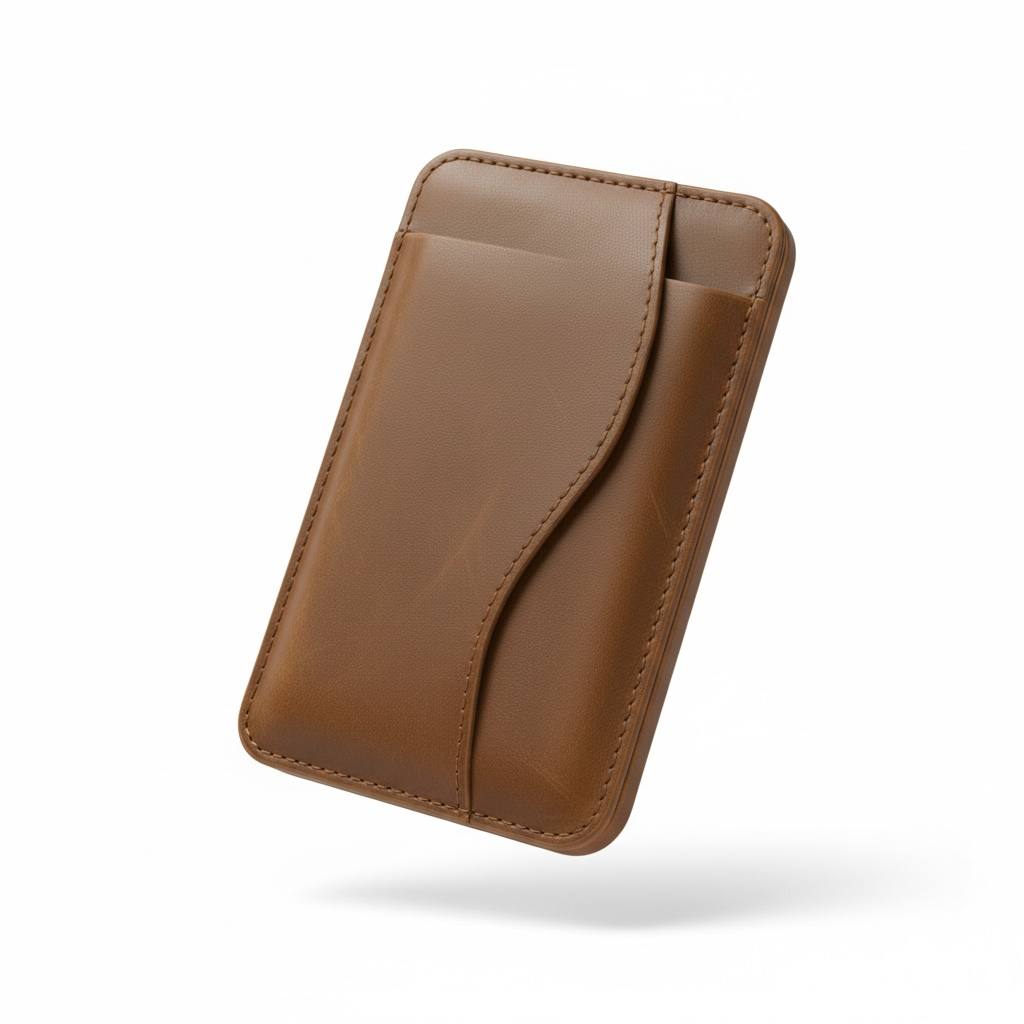 📱✨ 2-in-1 Stick-On Phone Card Holder & Stand – Slim Leather Wallet Grip ✨📱