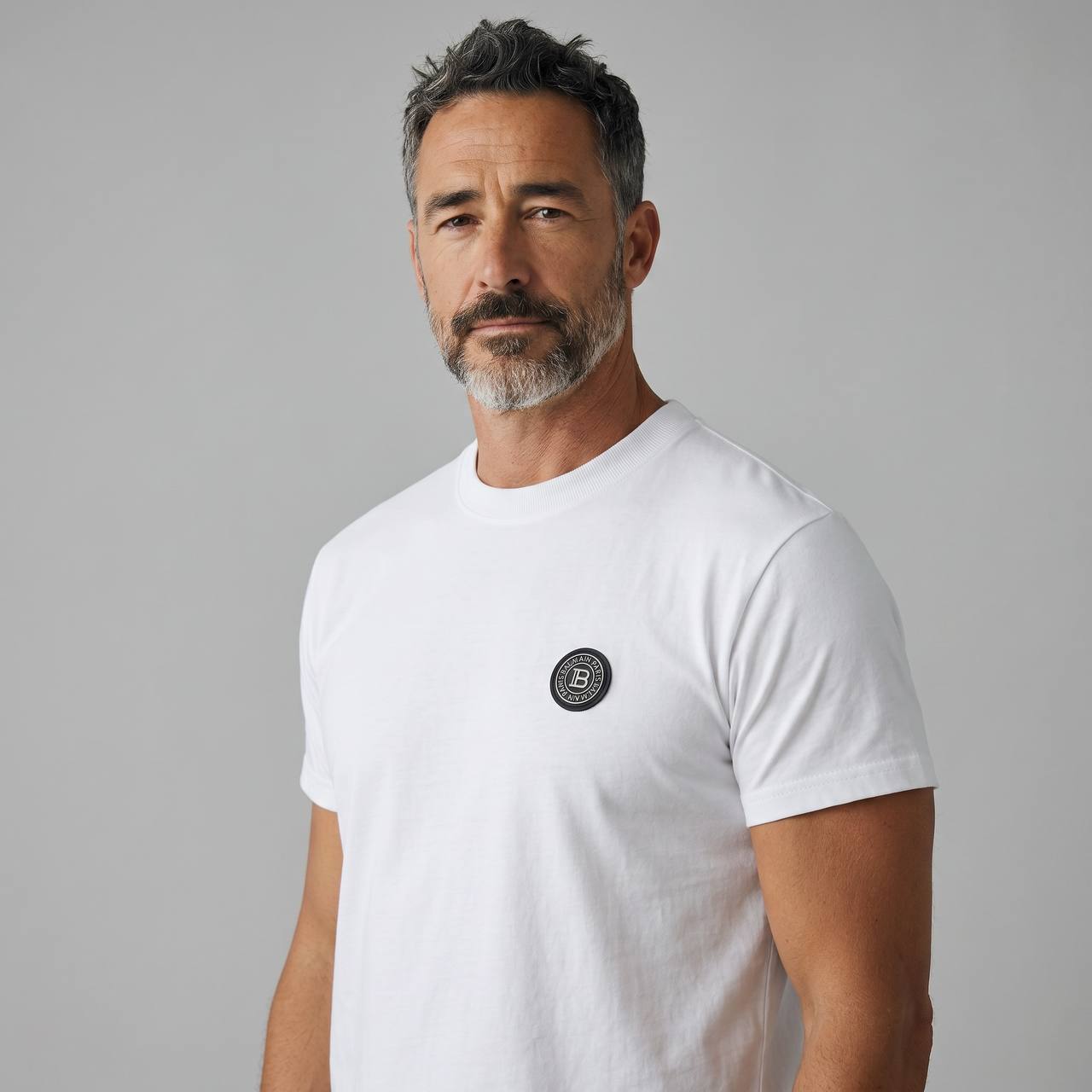 Balmain Paris Signature Logo T-Shirt – White Luxury Edition 🤍🖤