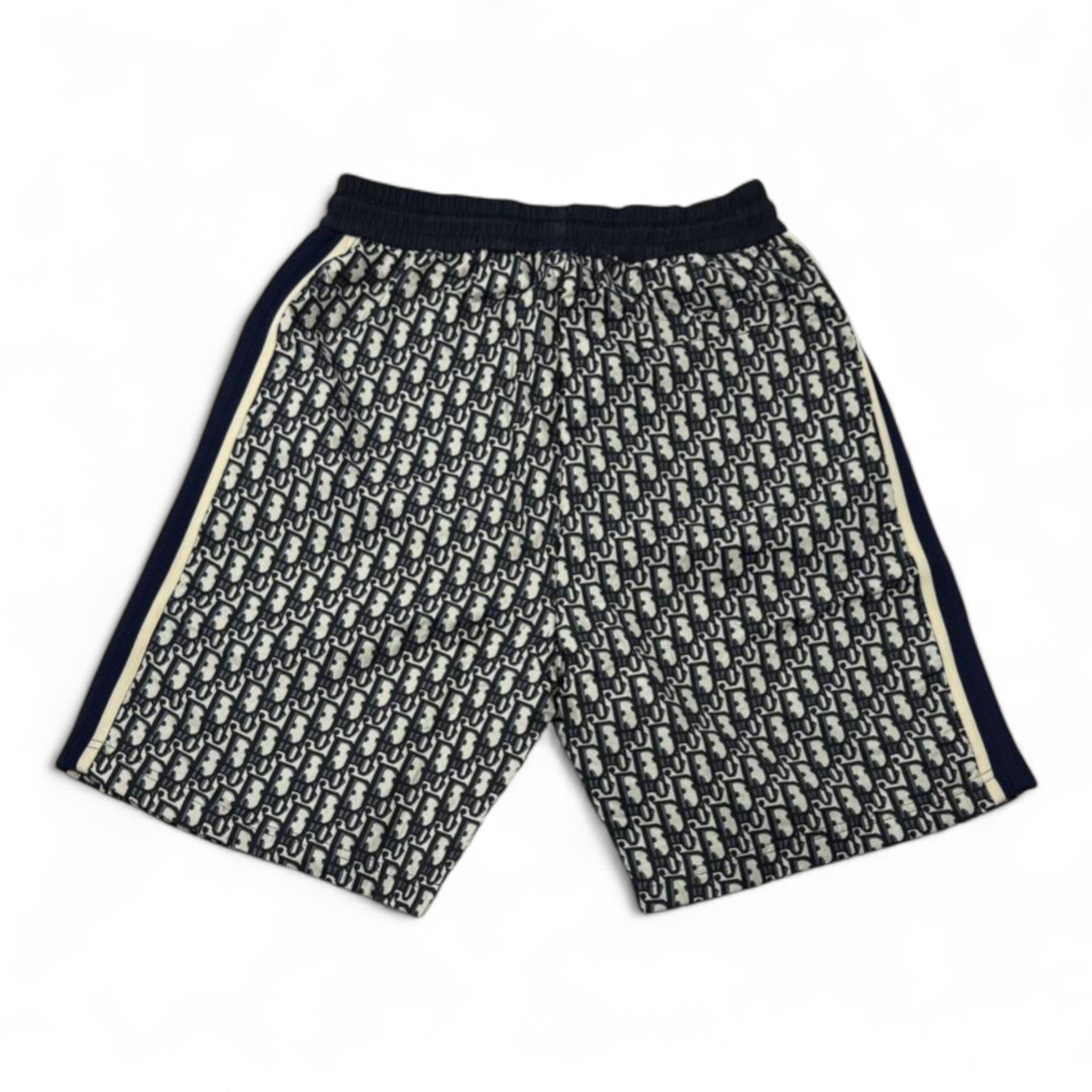 🖤 Dior Oblique Monogram Shorts – Navy Blue Luxury Streetwear Edition ✨