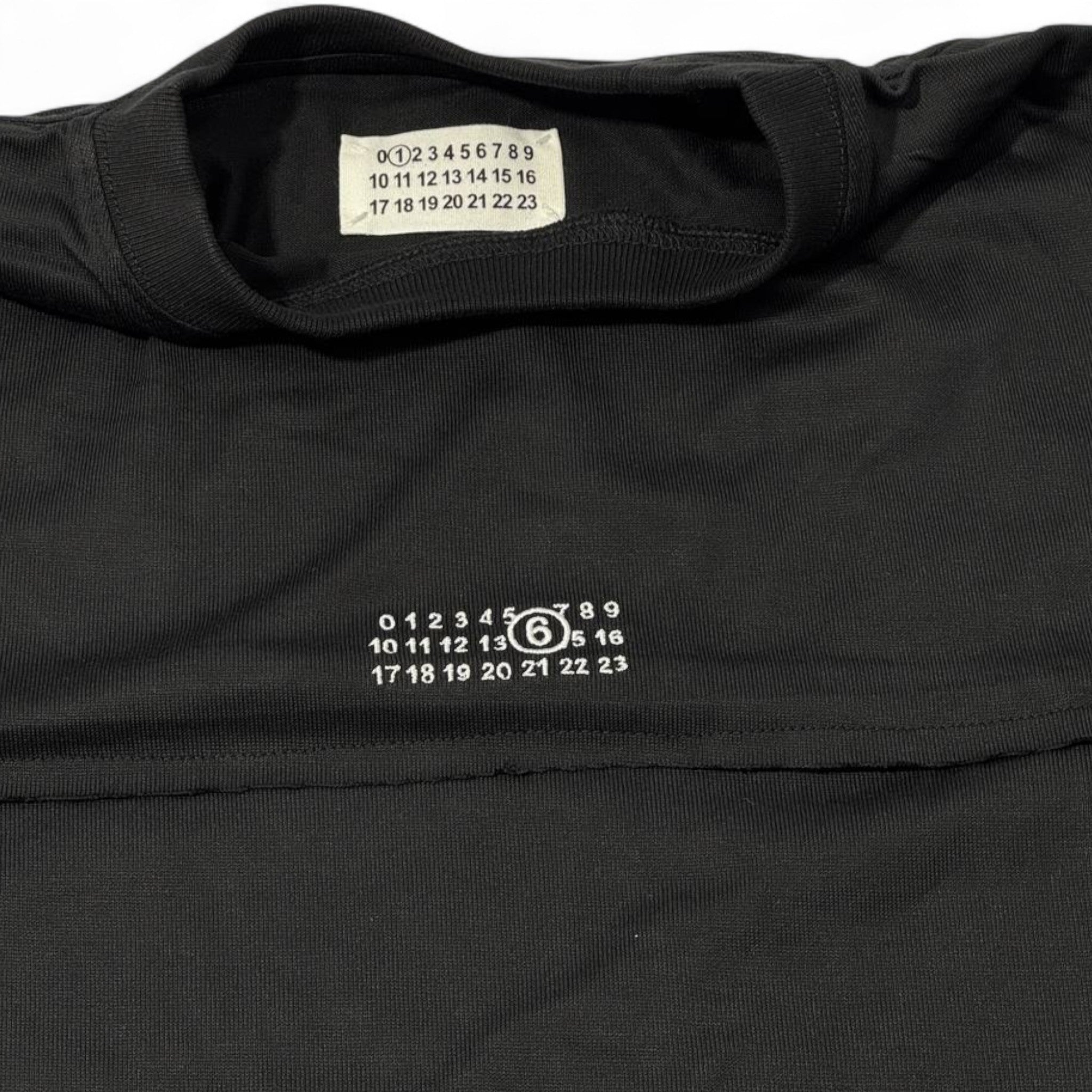 🖤 Maison Margiela Number Logo Tee – Avant-Garde in Every Thread 🔢