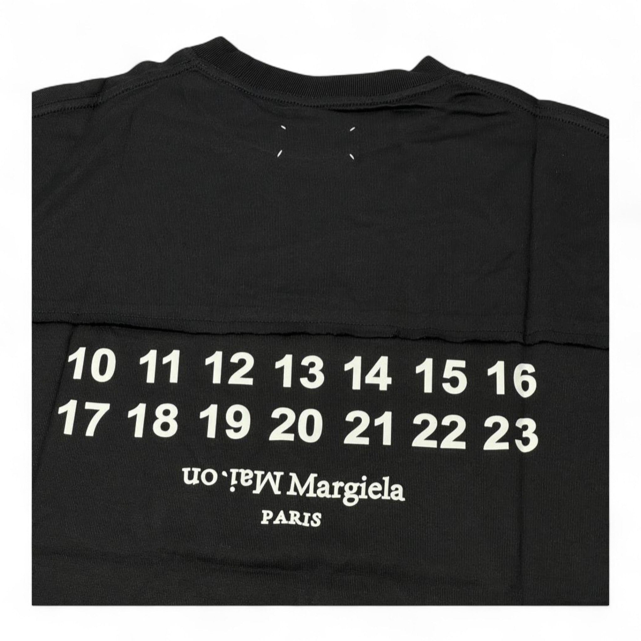 🖤 Maison Margiela Number Logo Tee – Avant-Garde in Every Thread 🔢