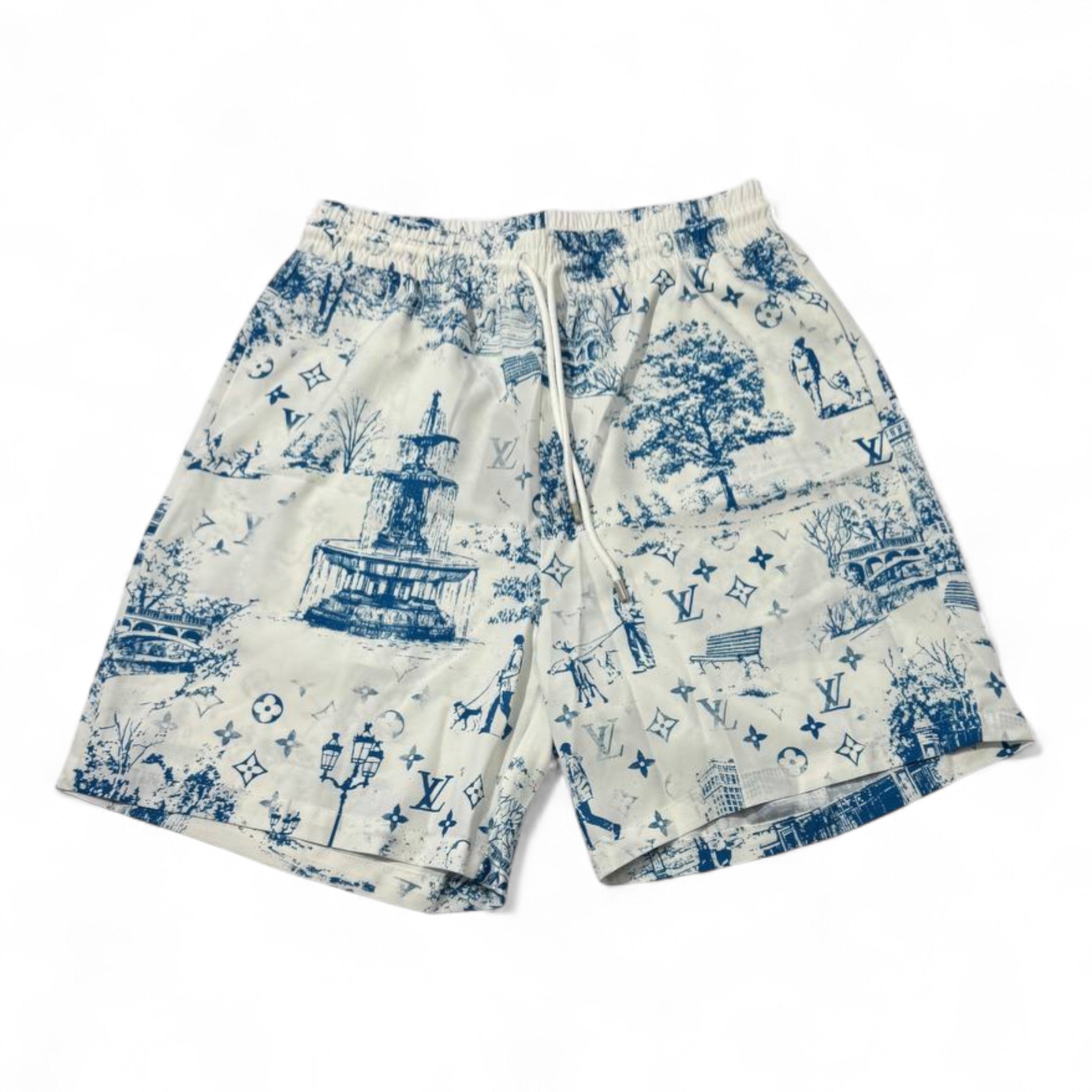 💙 Louis Vuitton Toile de Jouy Set – Parisian Art Meets Summer Vibes 🏛️