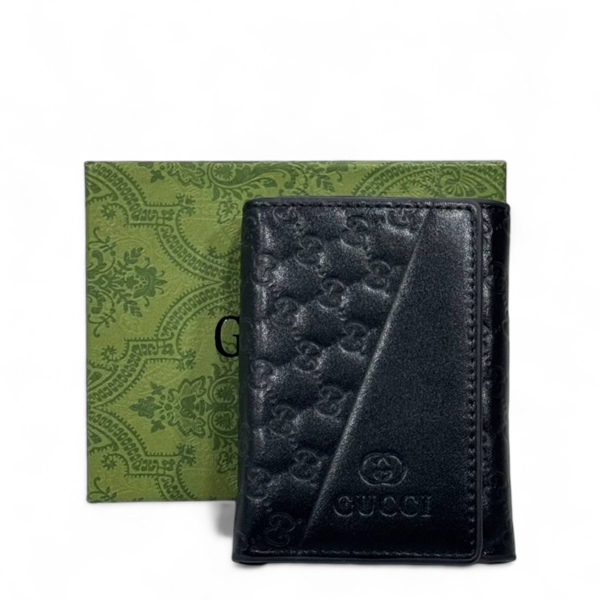 🖤 Gucci Black Monogram Wallet – Iconic Elegance, Modern Sophistication