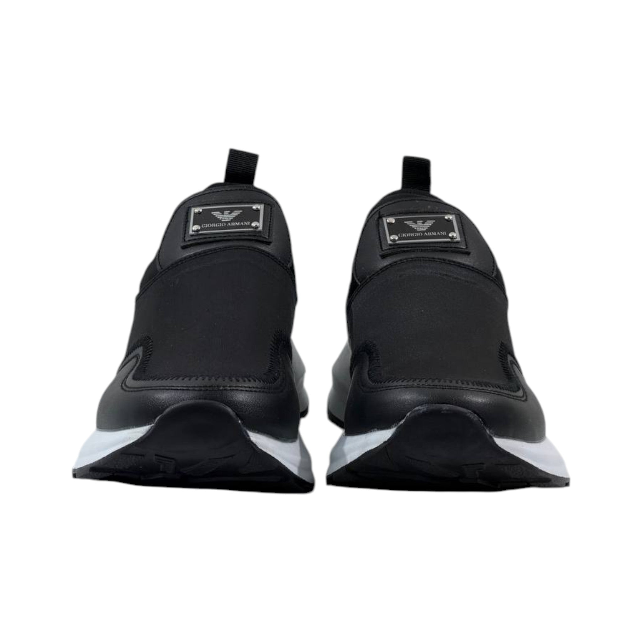 Emporio Armani Slip-On Performance Sneakers ⚫⚪