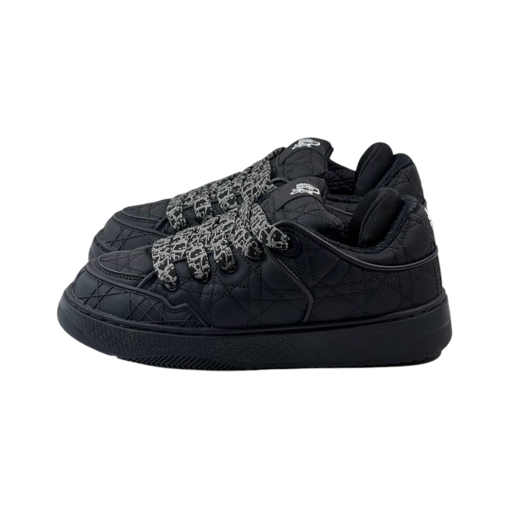 Dior Oblique Quilted Low-Top Sneakers 🖤