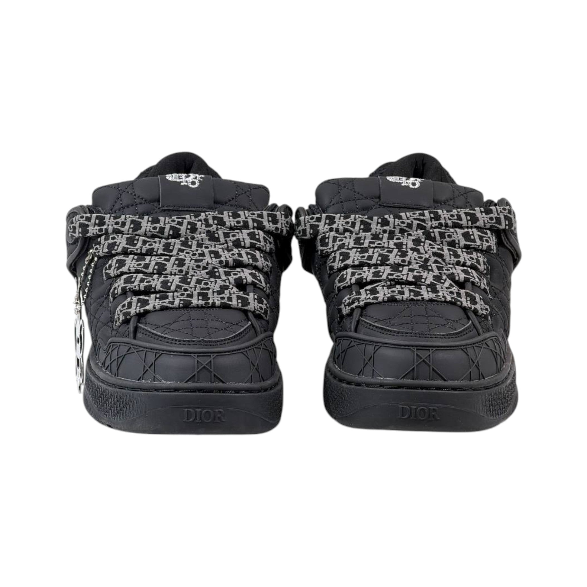 Dior Oblique Quilted Low-Top Sneakers 🖤