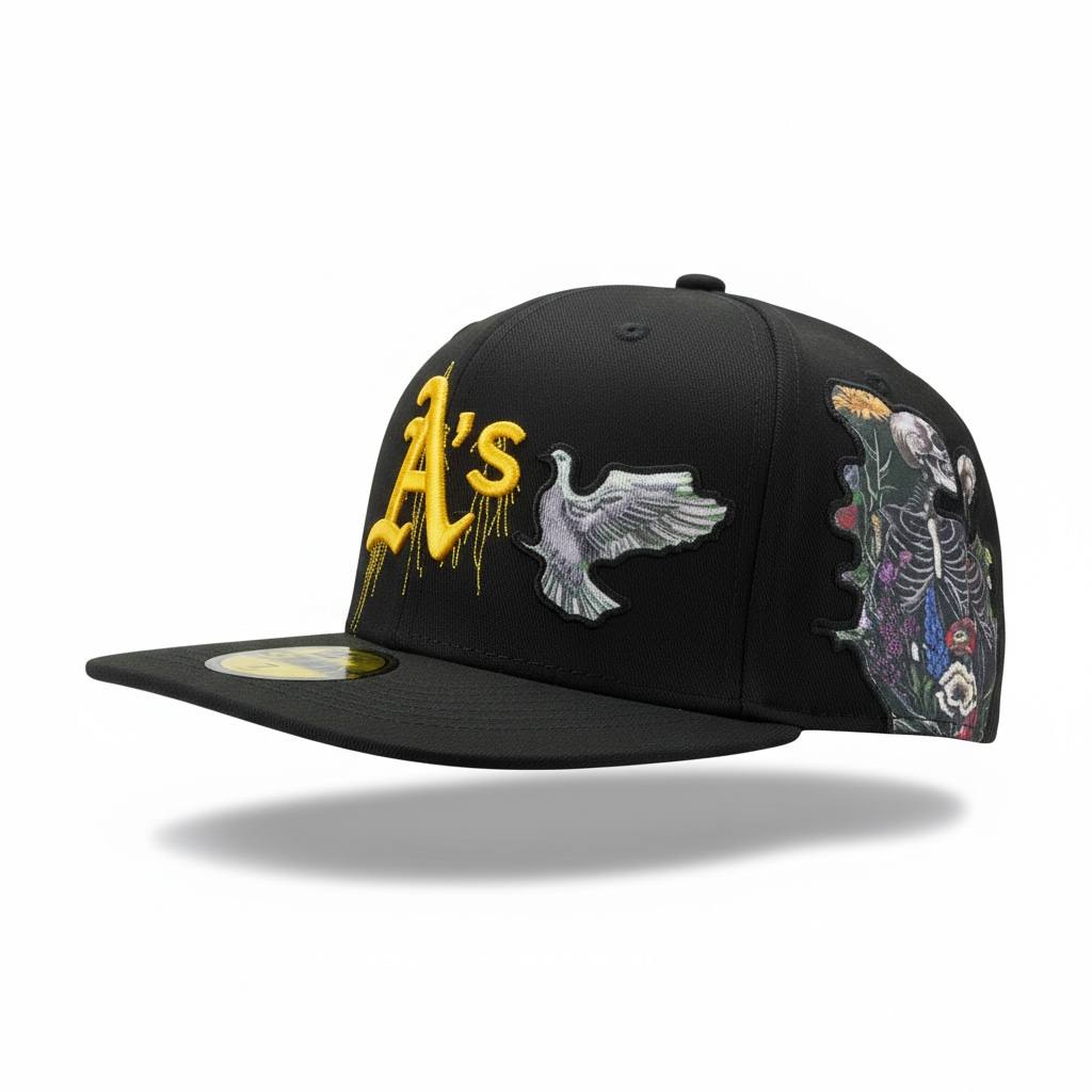 New Era Oakland A’s Limited Edition Snapback Cap 💛🖤🔥