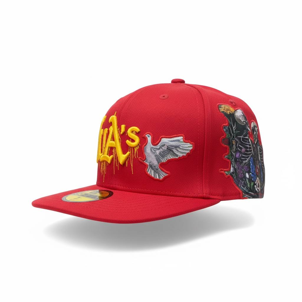 New Era Oakland A’s Red 59FIFTY Fitted Cap 🔴💛🔥