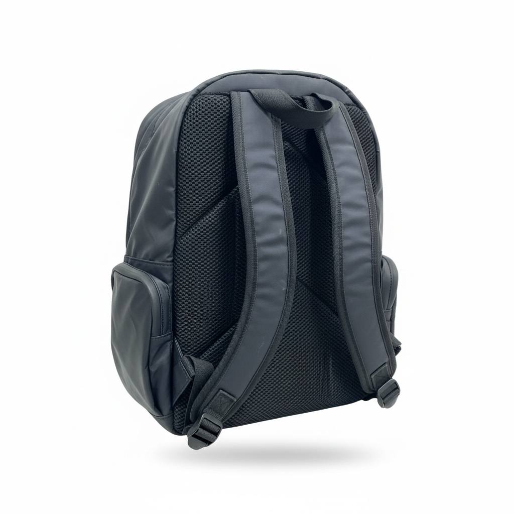 Calvin Klein Black Logo Backpack – Premium Urban Laptop Bag 🎒🖤 | CK Minimal Edition
