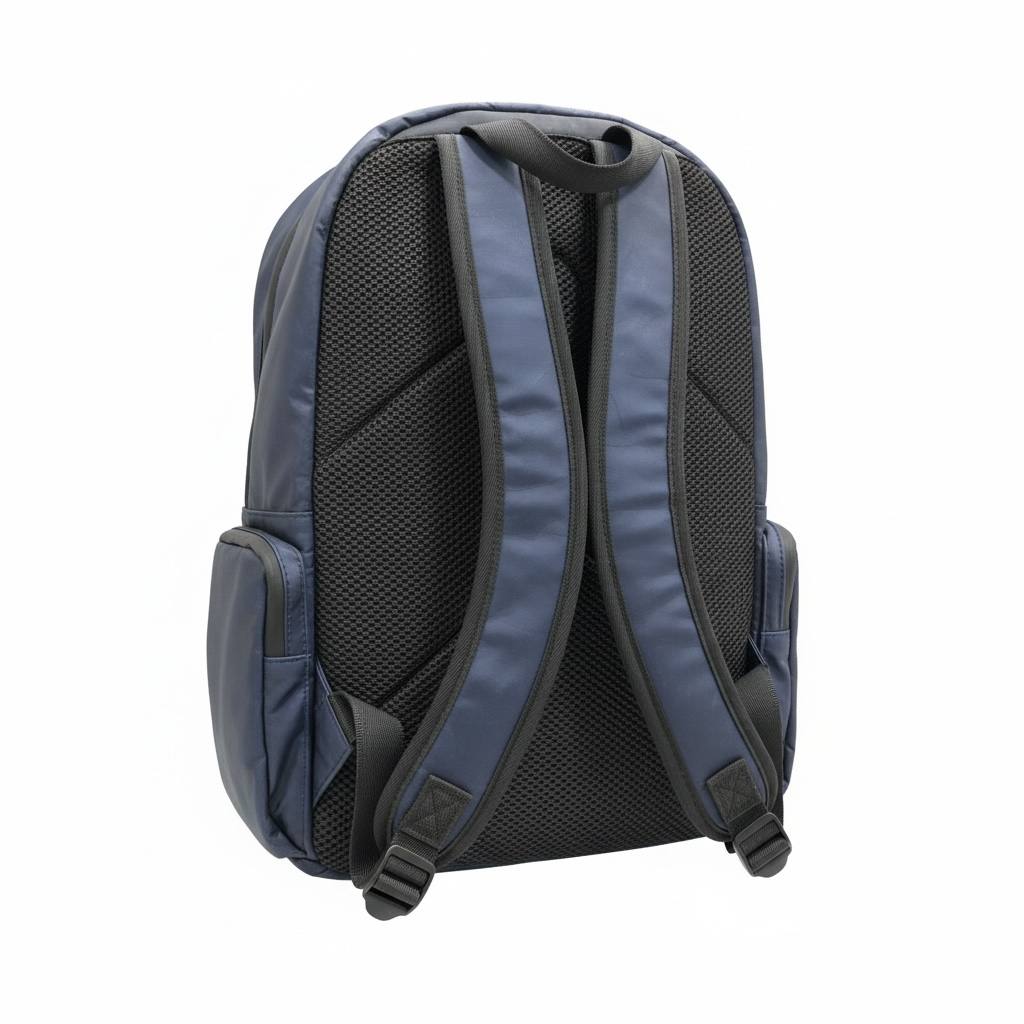 Calvin Klein Navy Logo Backpack – CK Urban Laptop Bag 🎒🔵 | Minimal Street Edition