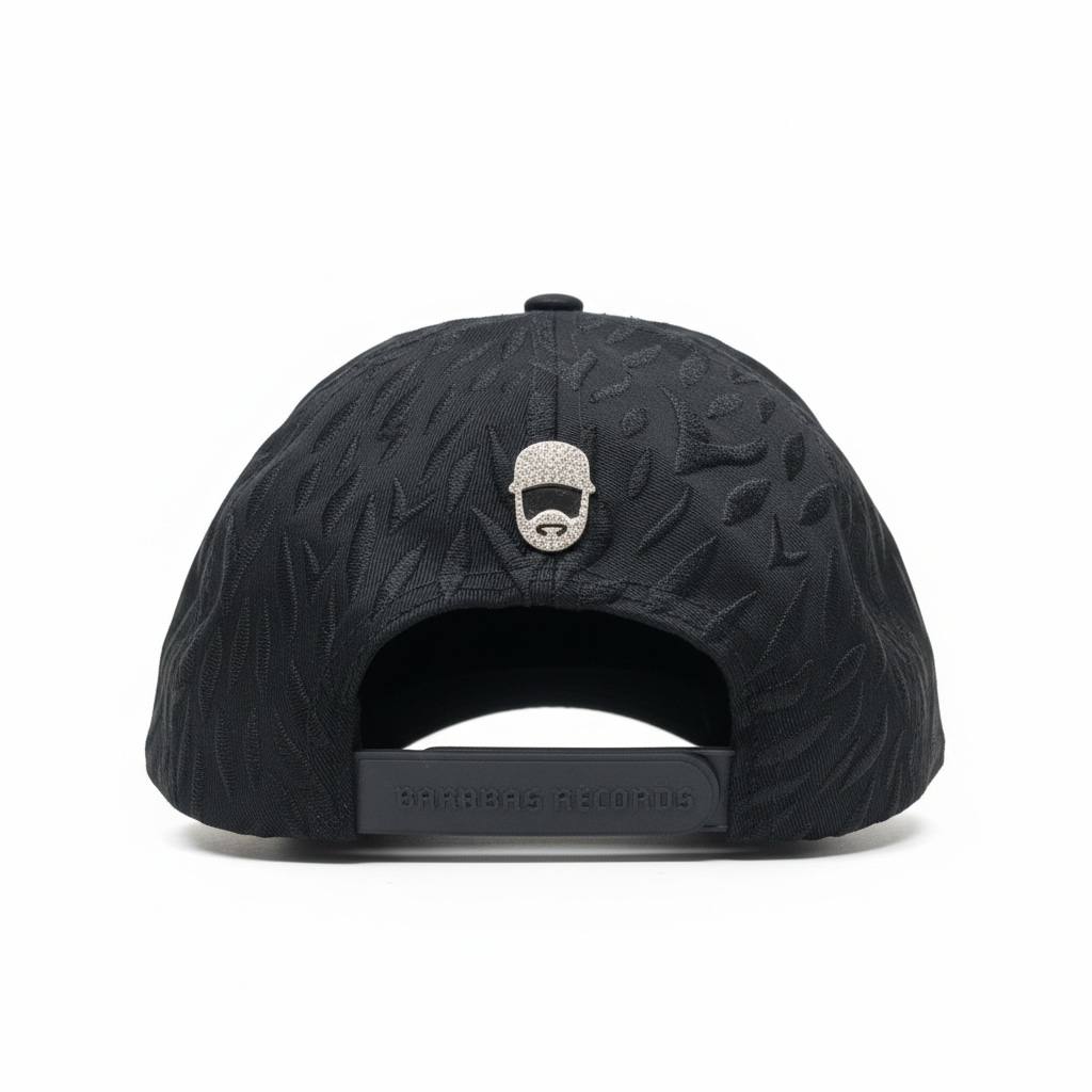 Chrome Galaxy Rockstar Black Cap ⭐🖤